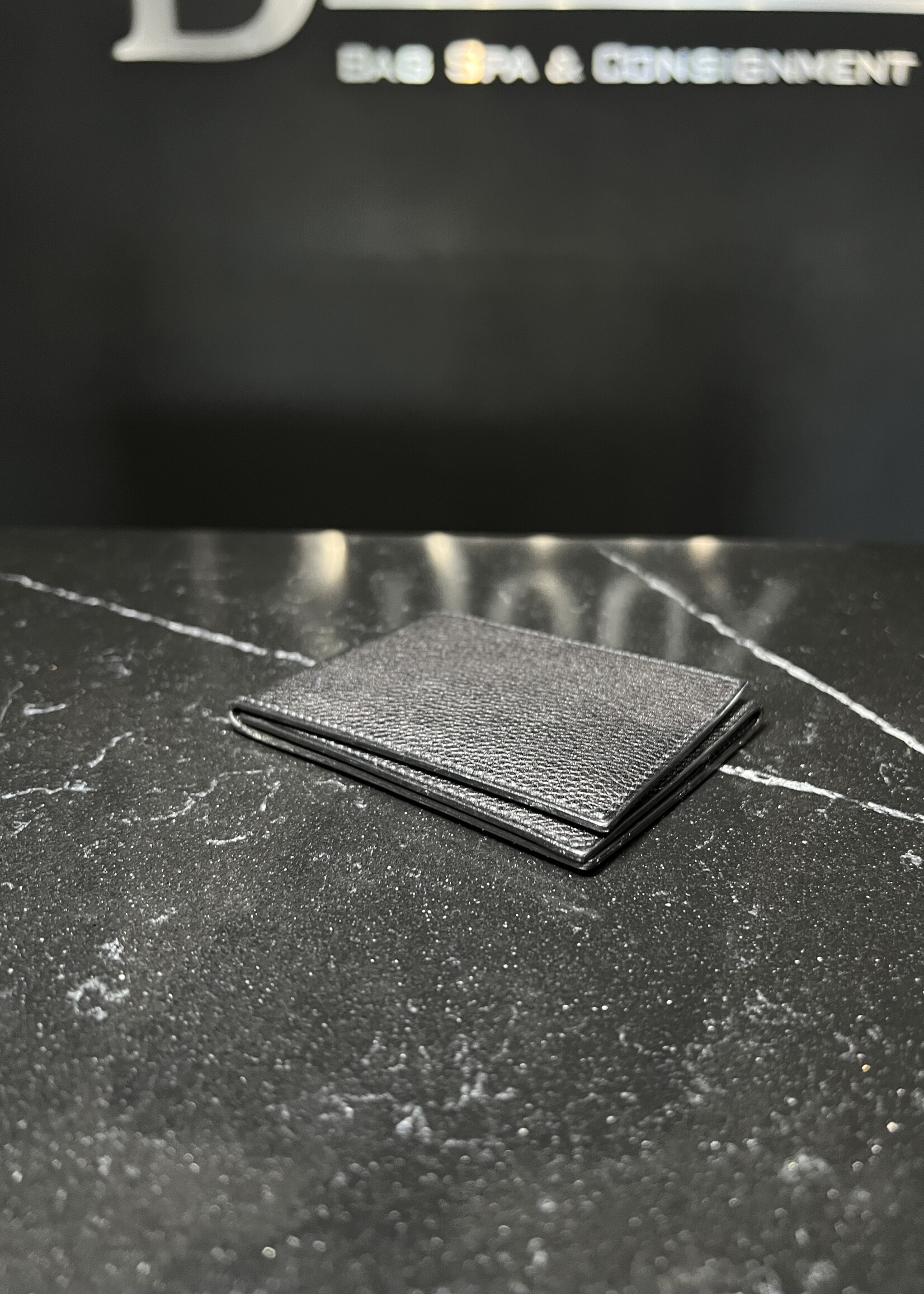 Hermes Hermes Black Guernesey Card Holder