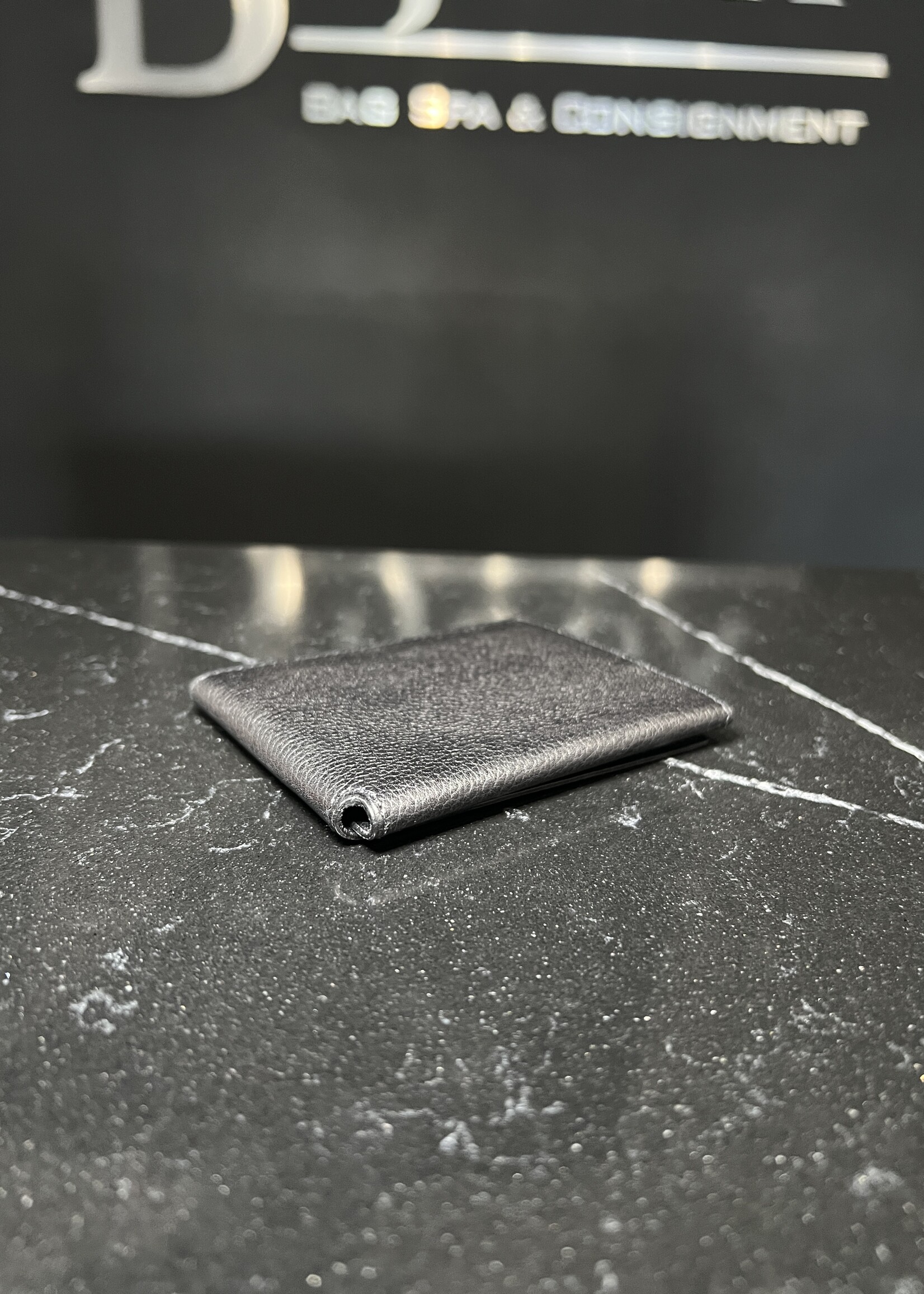 Hermes Hermes Black Guernesey Card Holder