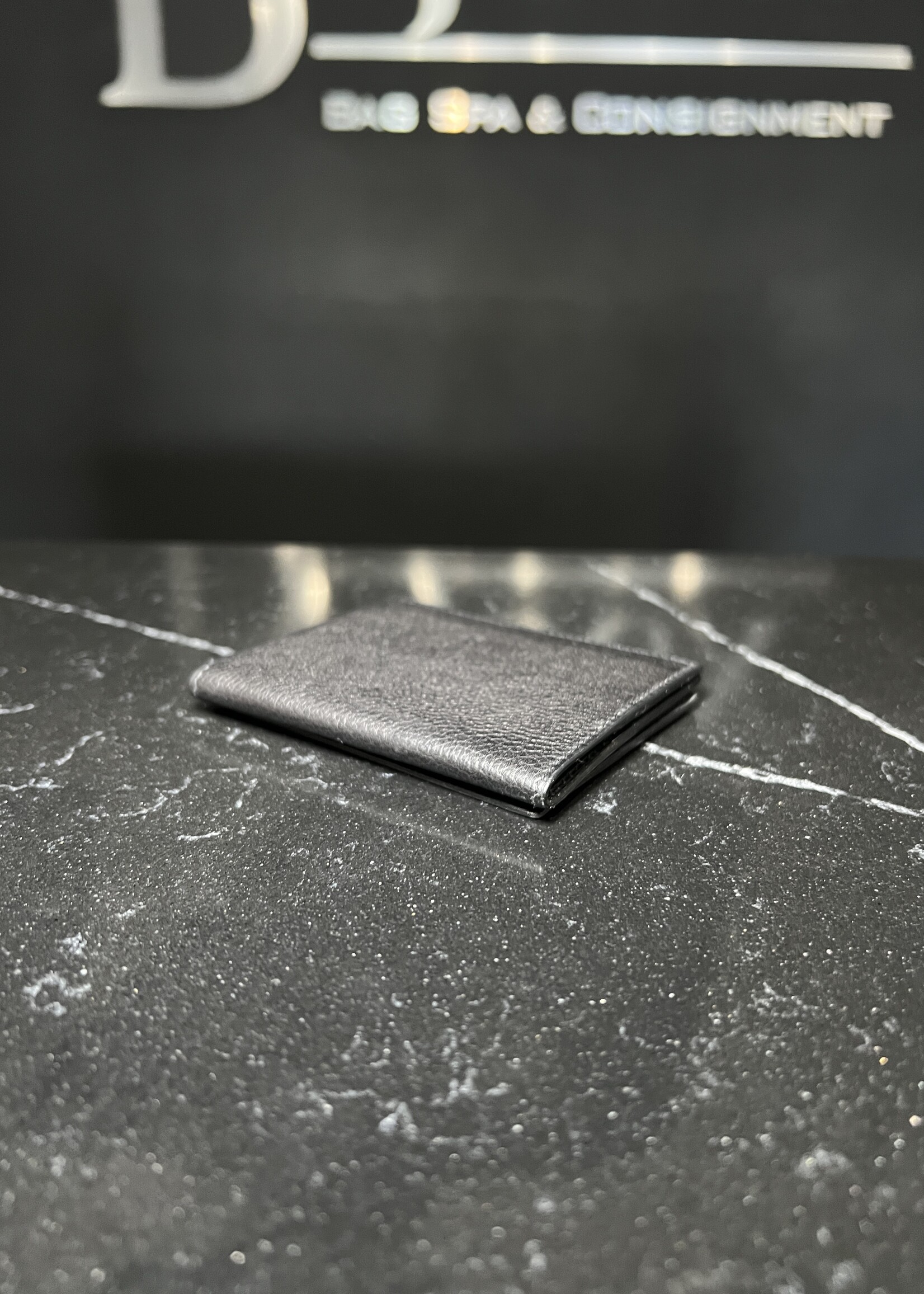 Hermes Hermes Black Guernesey Card Holder