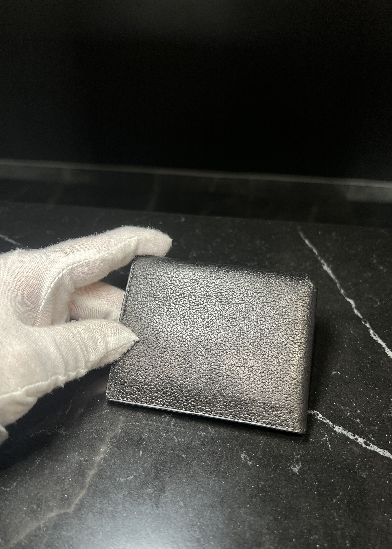 Hermes Hermes Black Guernesey Card Holder