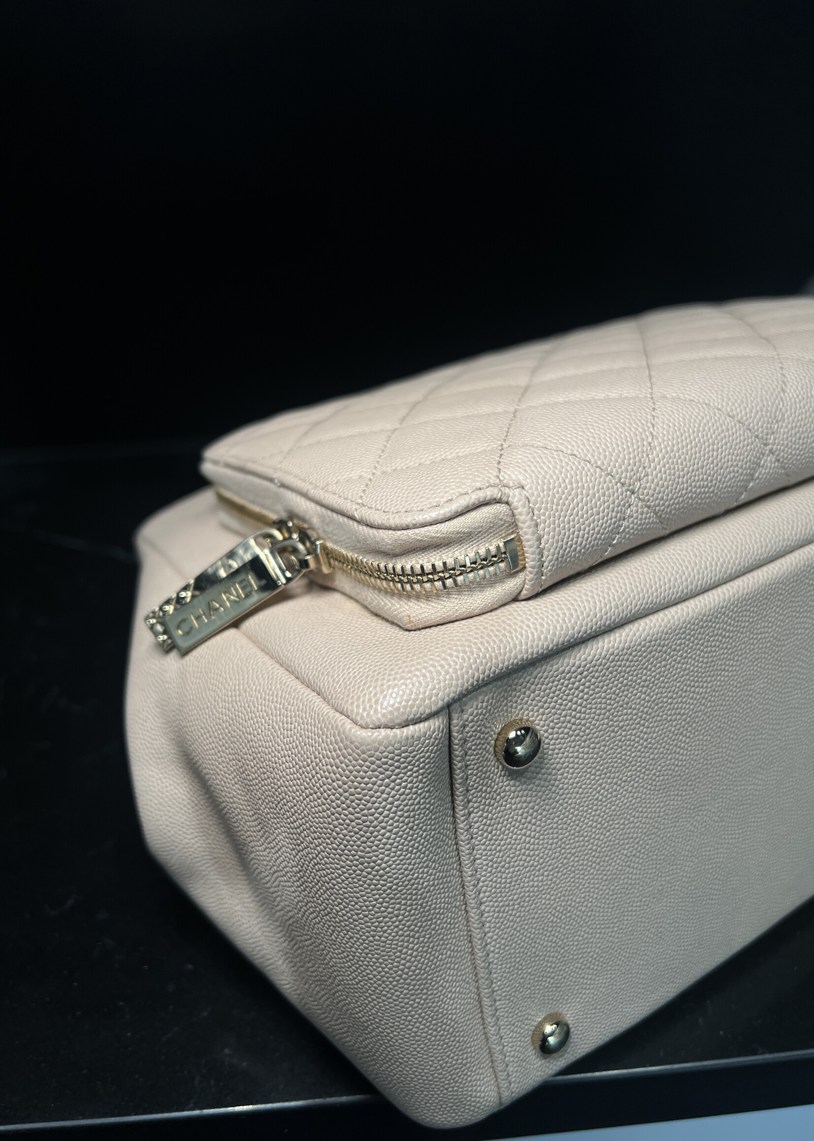 Chanel Chanel Caviar Quilted Business Affinity Tote