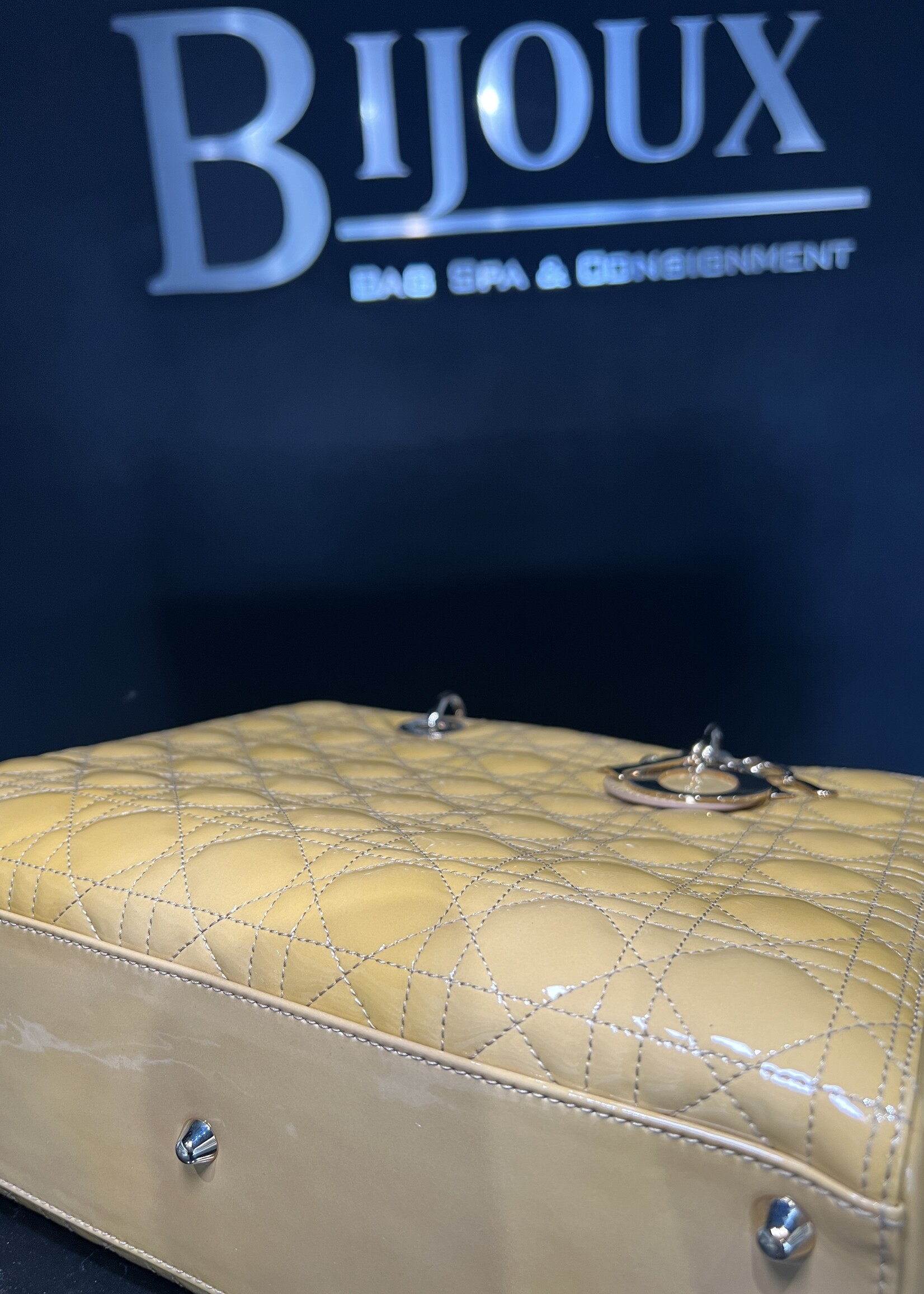 Christian Dior SOLD - Christian Dior Large Lady Dior Patent