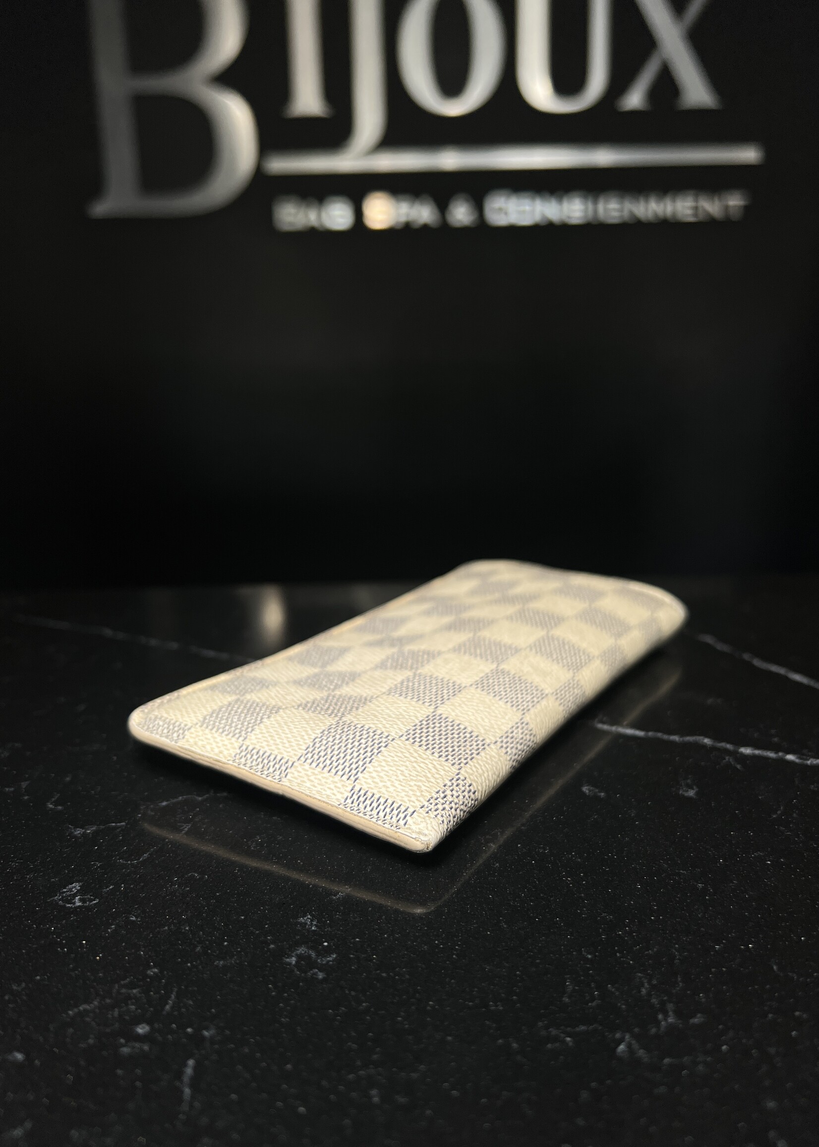 Louis Vuitton Louis Vuitton Damier Azur Sunglasses Case