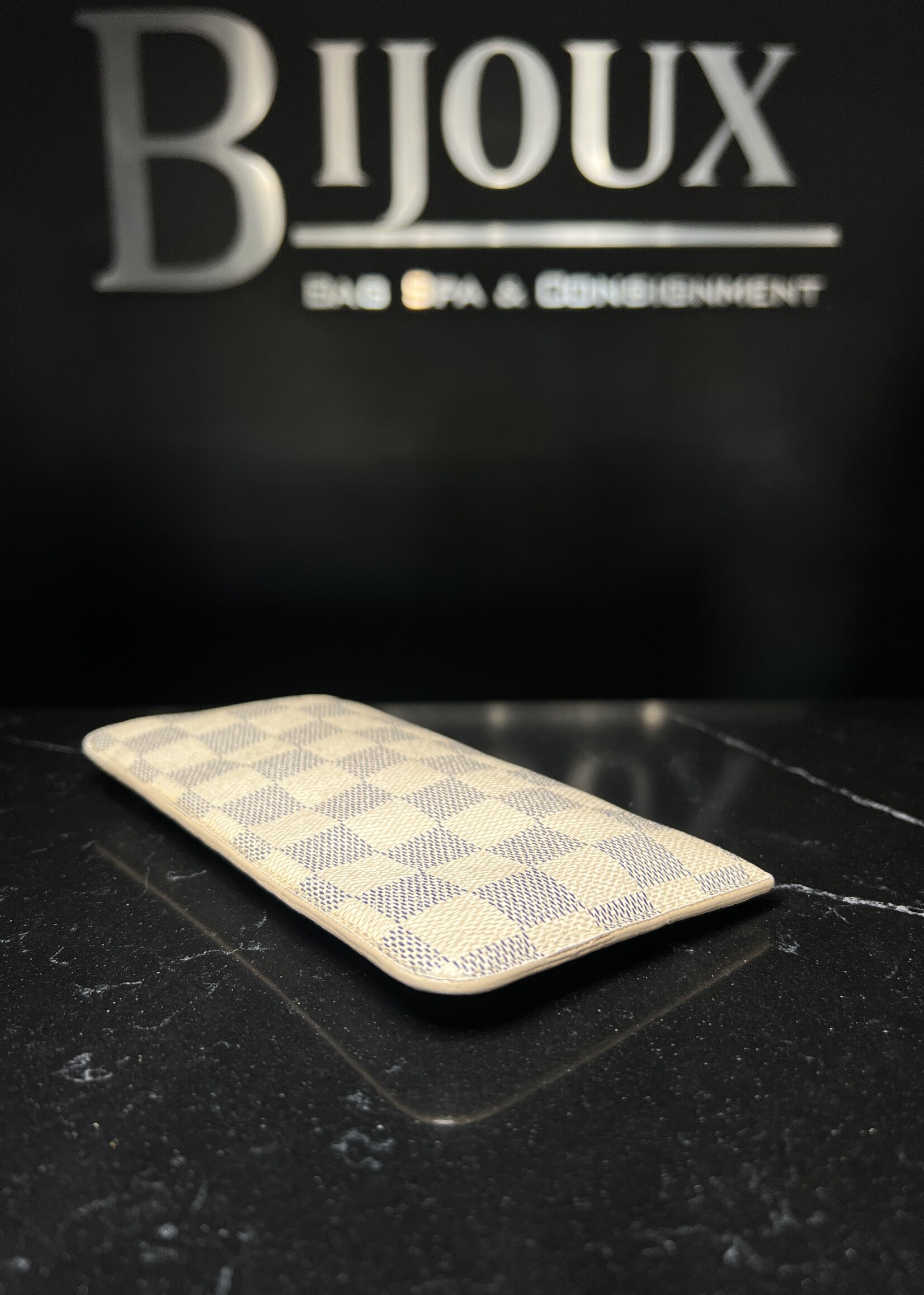 Louis Vuitton Louis Vuitton Damier Azur Sunglasses Case