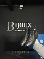 Chanel Chanel Quilted Leather Ankle Boots -38.5
