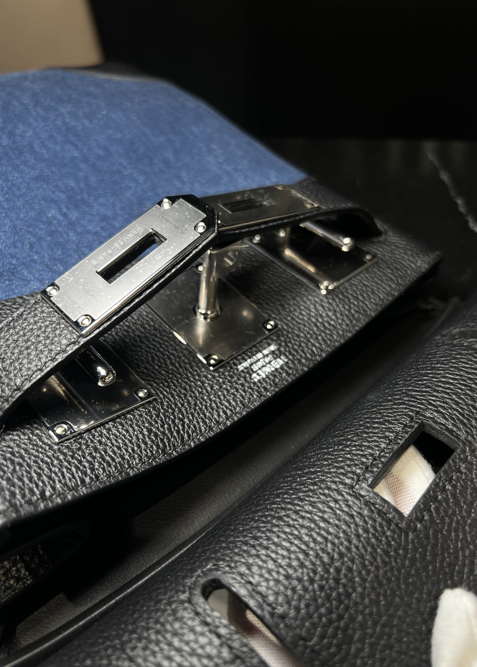 Hermes Hermes Hac A Dos Denim PM