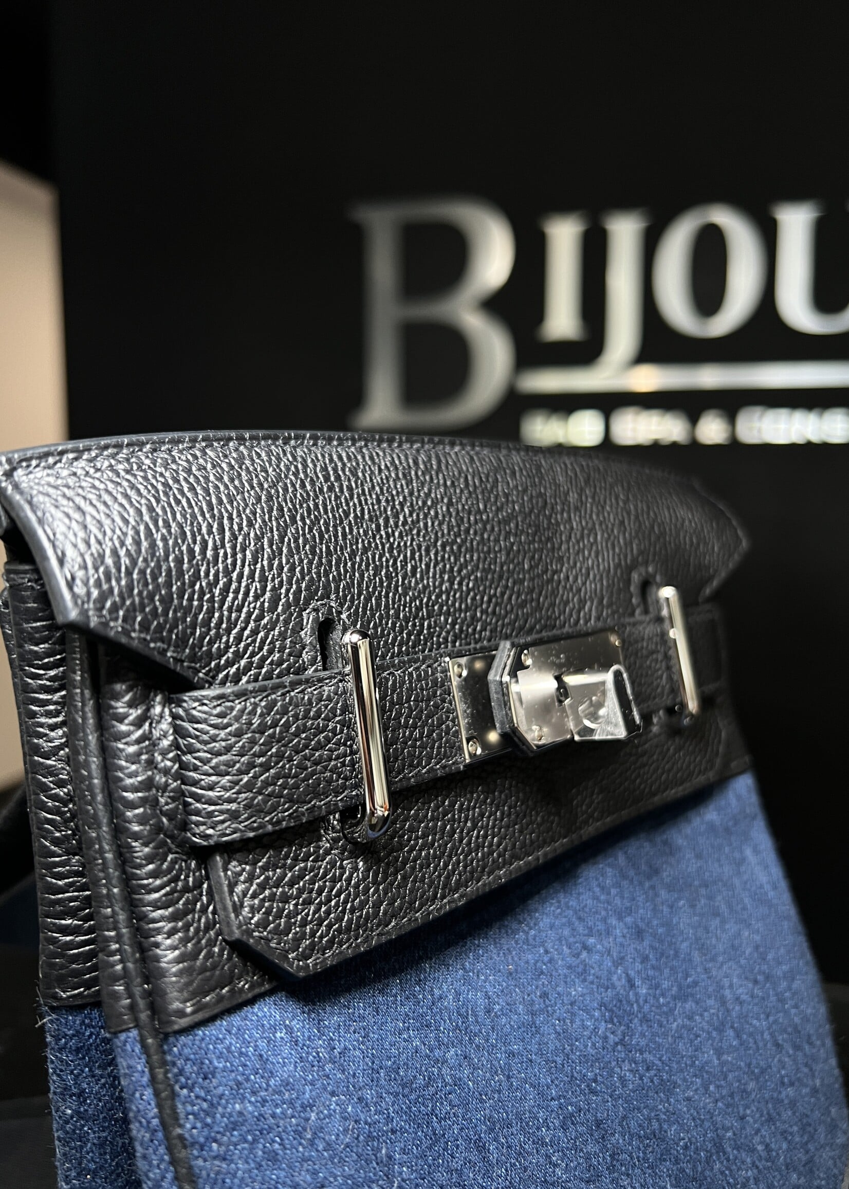 Hermes Hermes Hac A Dos Denim PM