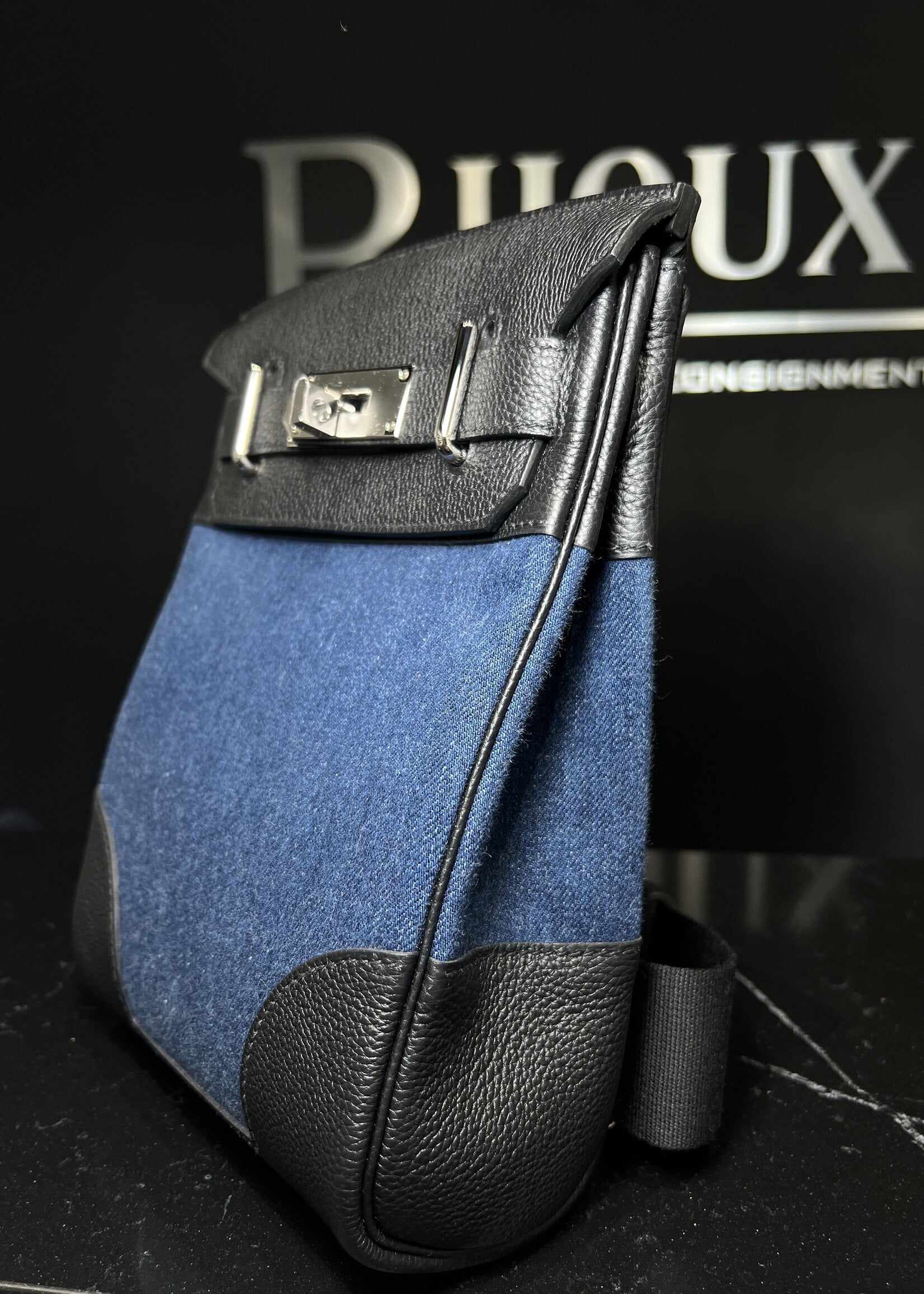 Hermes Hermes Hac A Dos Denim PM