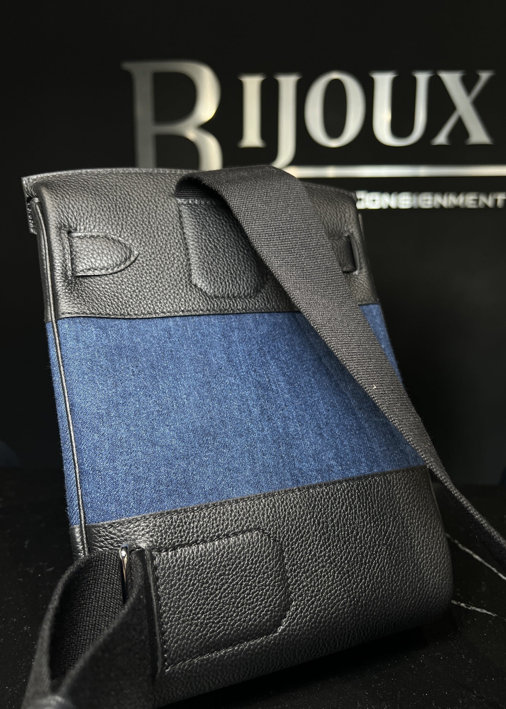 Hermes Hermes Hac A Dos Denim PM