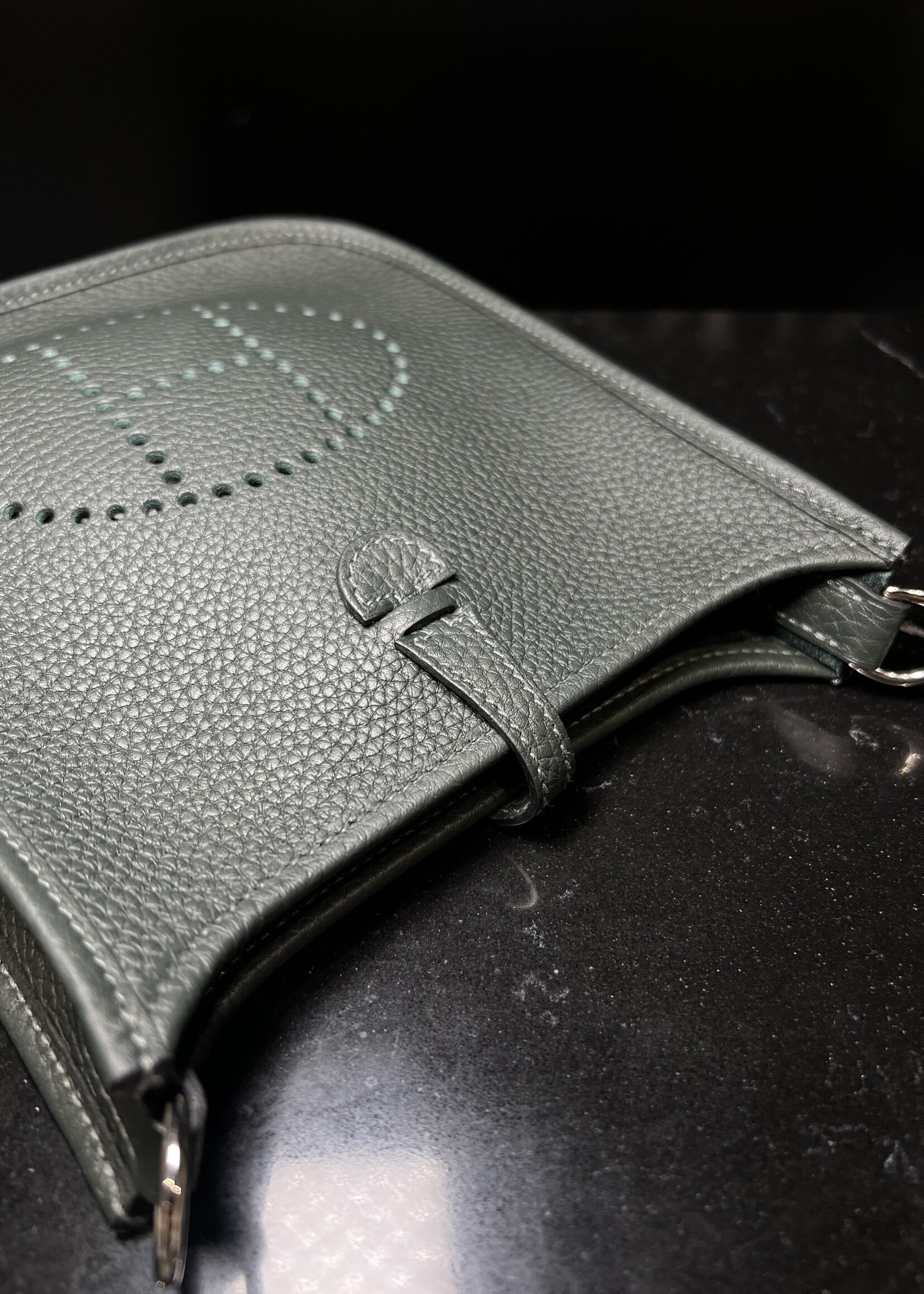 Hermes Hermes Vert Fonce  Evelyne  II TPM 16
