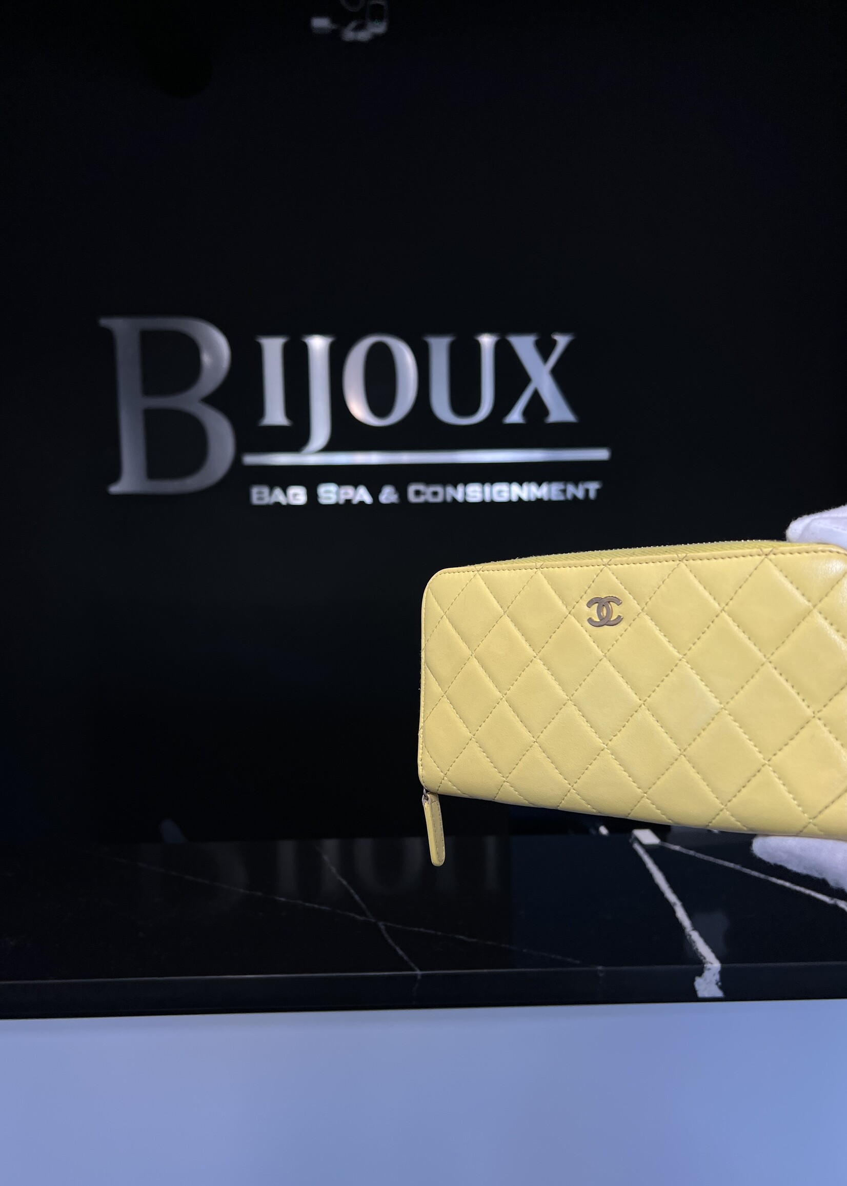 Chanel Chanel Yellow Wallet