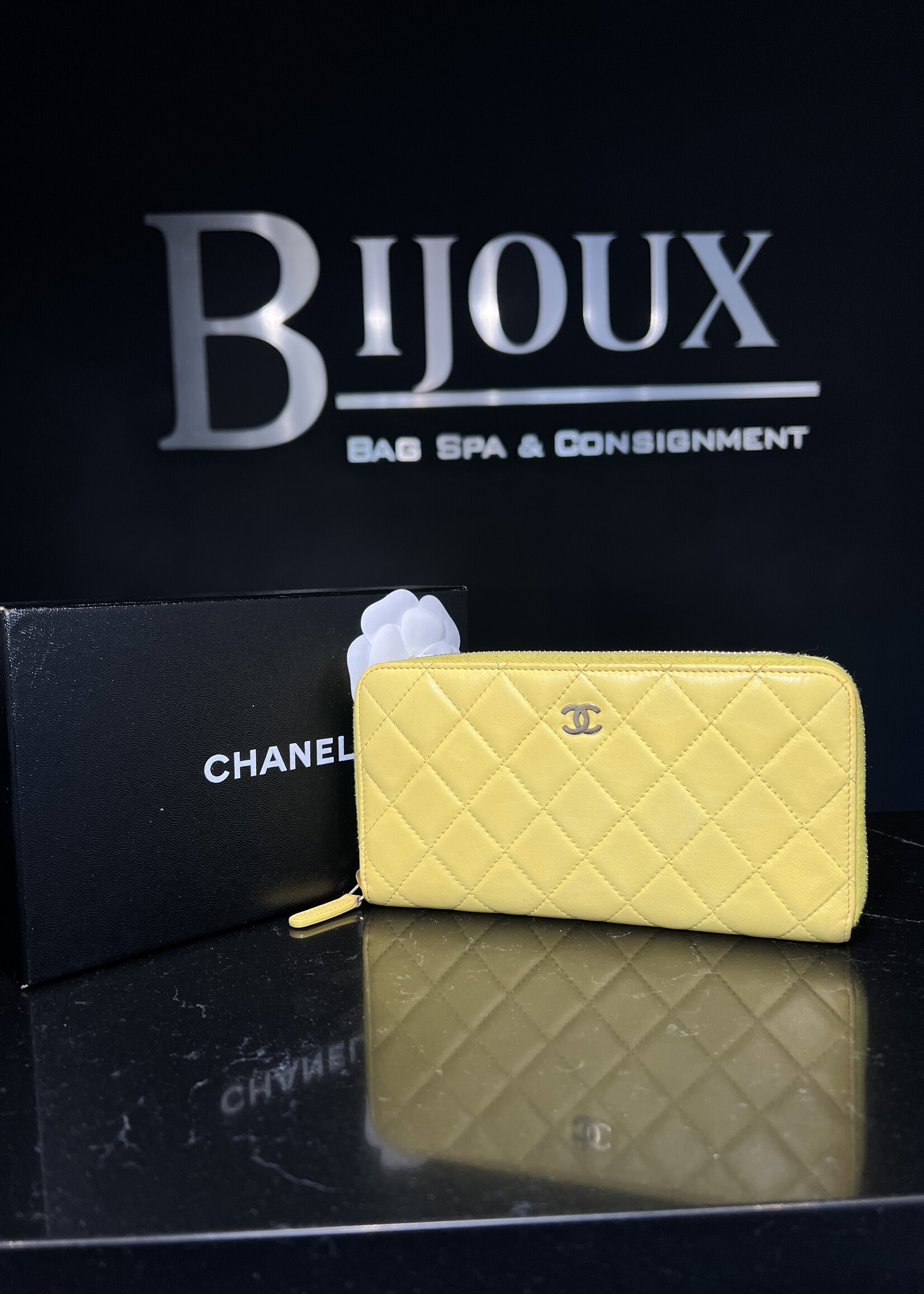 Chanel Chanel Yellow Wallet