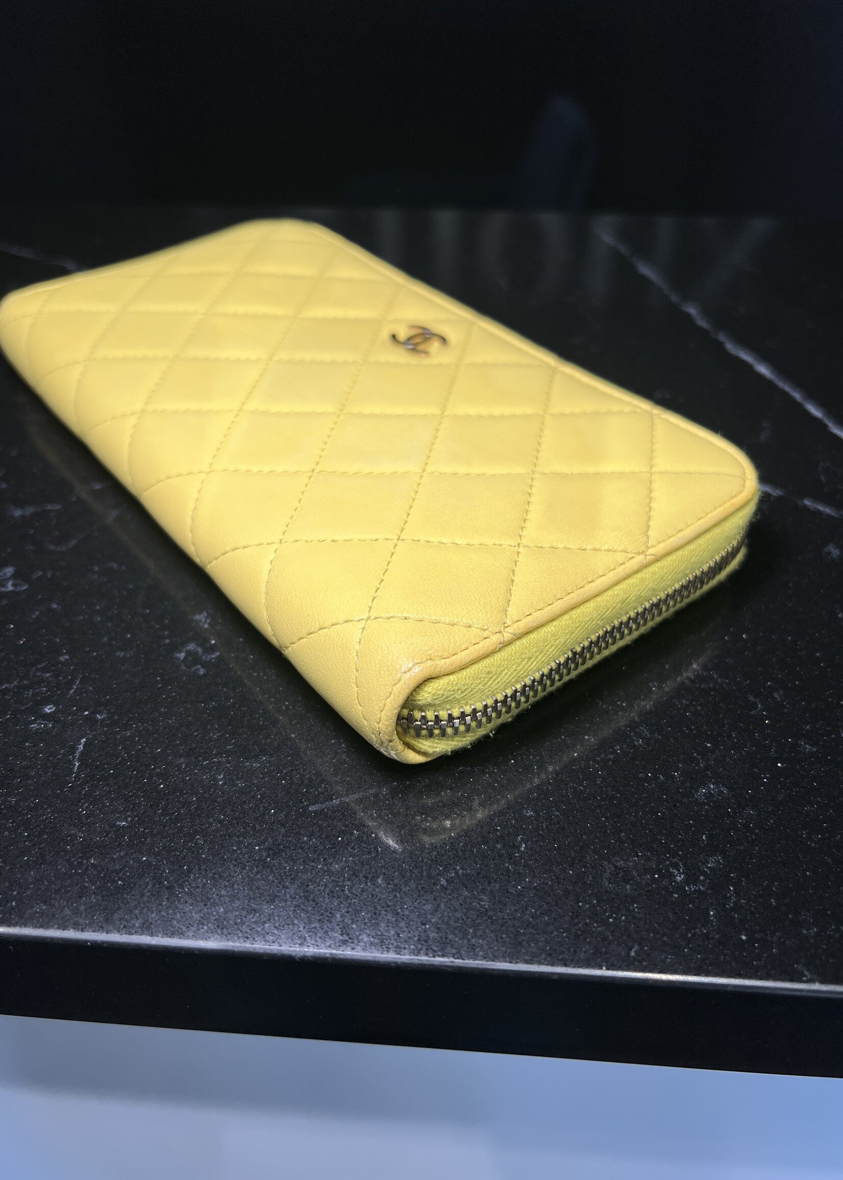 Chanel Chanel Yellow Wallet
