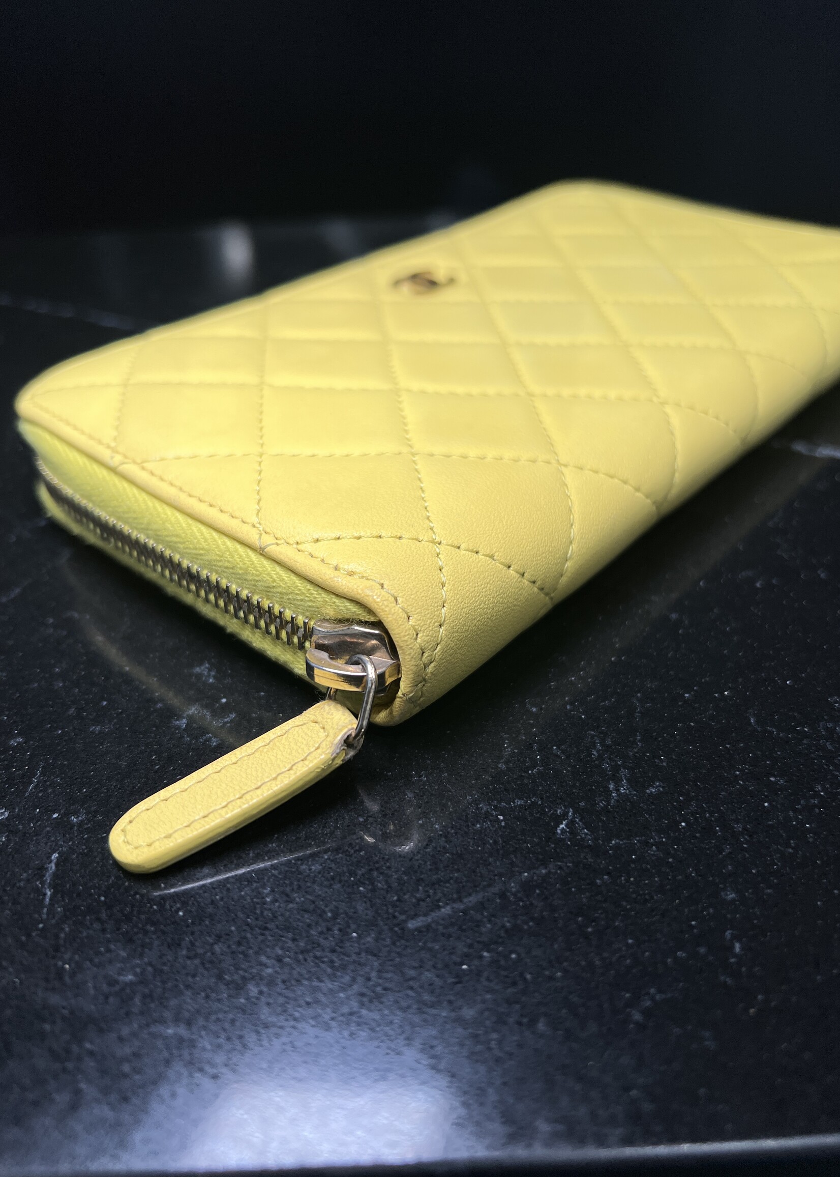 Chanel Chanel Yellow Wallet