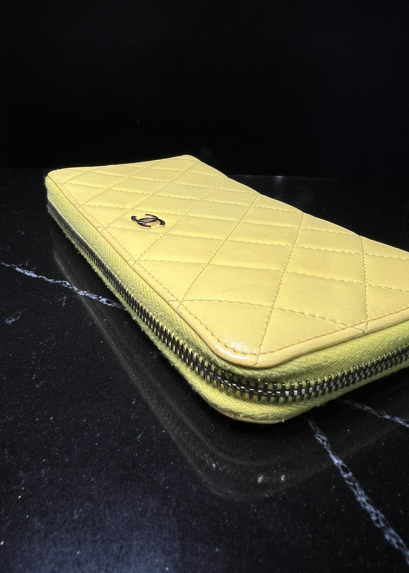 Chanel Chanel Yellow Wallet