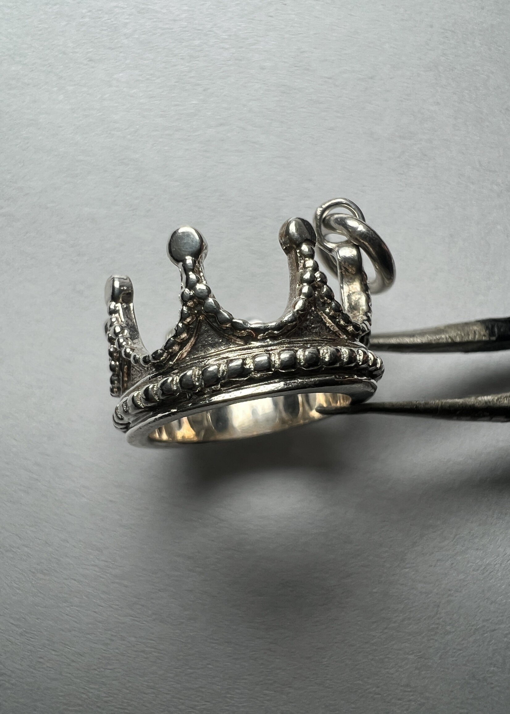 Tiffany & Co SOLD- Tiffany & Co Sterling Silver Princess Crown Charm