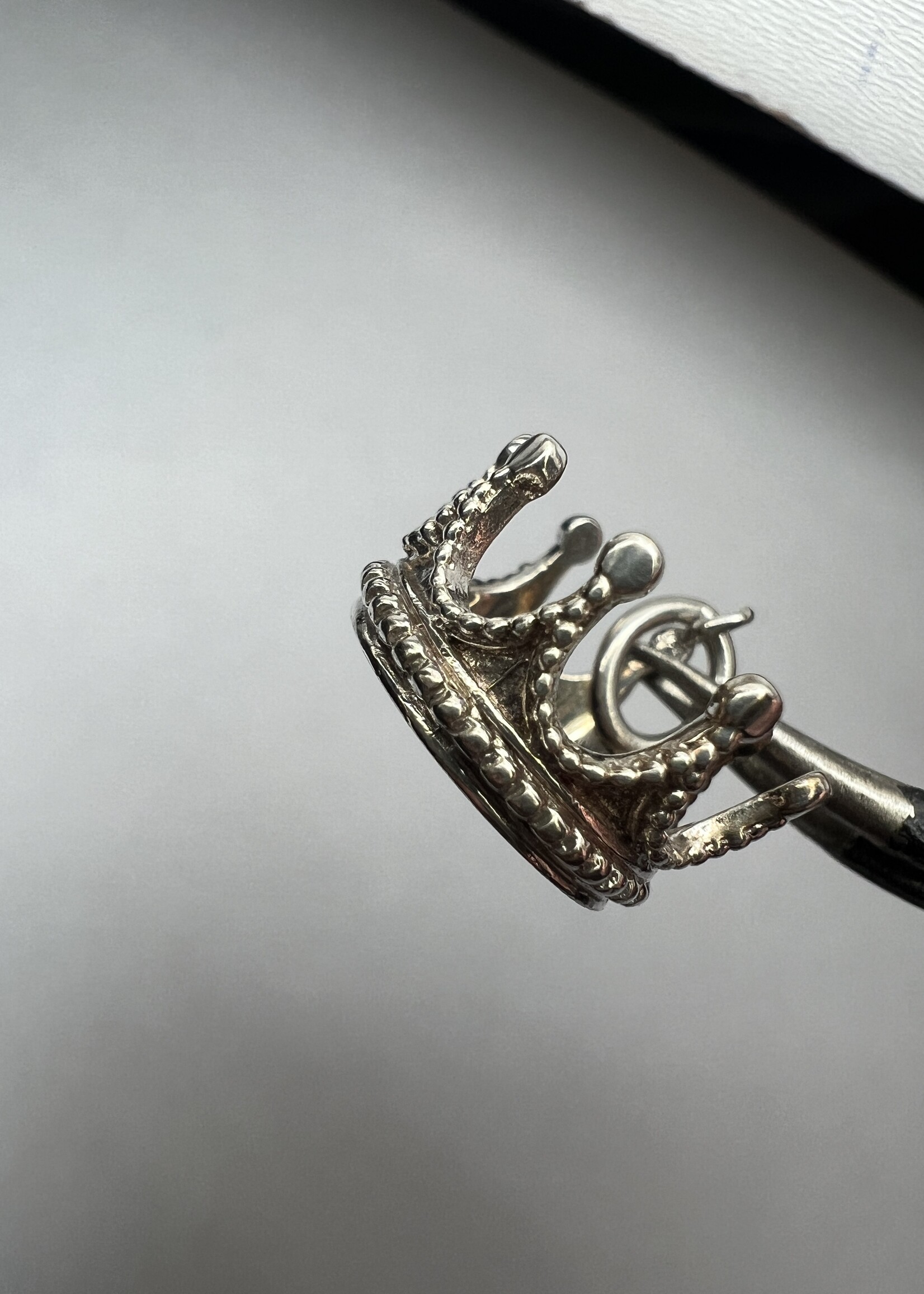 Tiffany & Co SOLD- Tiffany & Co Sterling Silver Princess Crown Charm