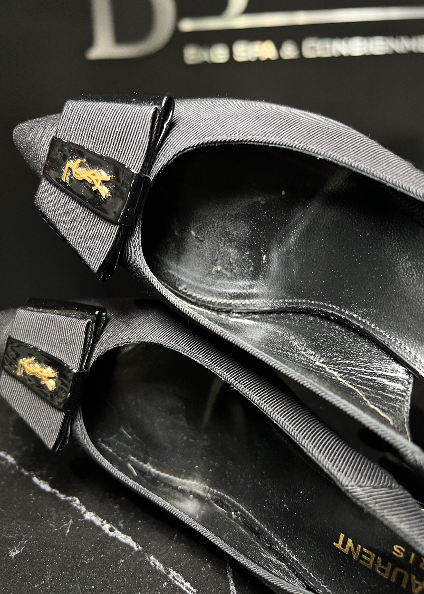 Saint Laurent Saint Laurent Anais Bow 95 Heels - 37