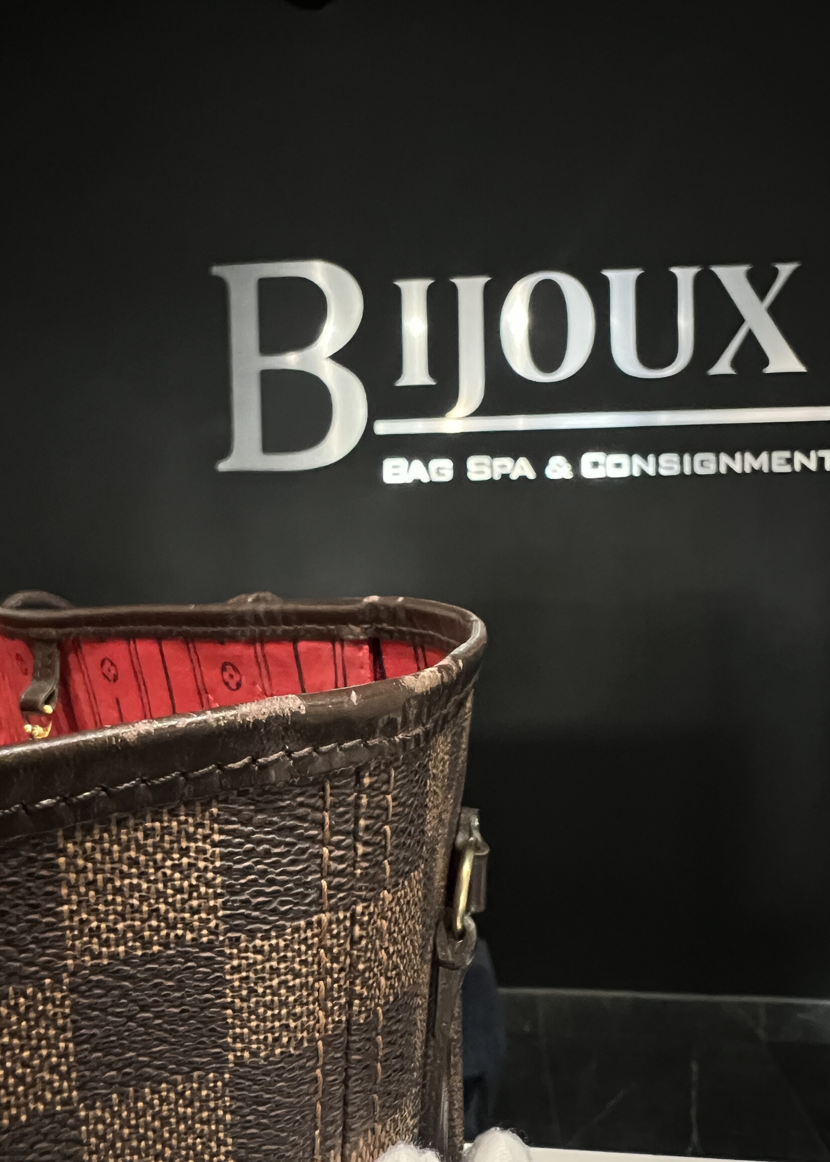 Louis Vuitton Louis Vuitton Neverfull MM Damier Ebene