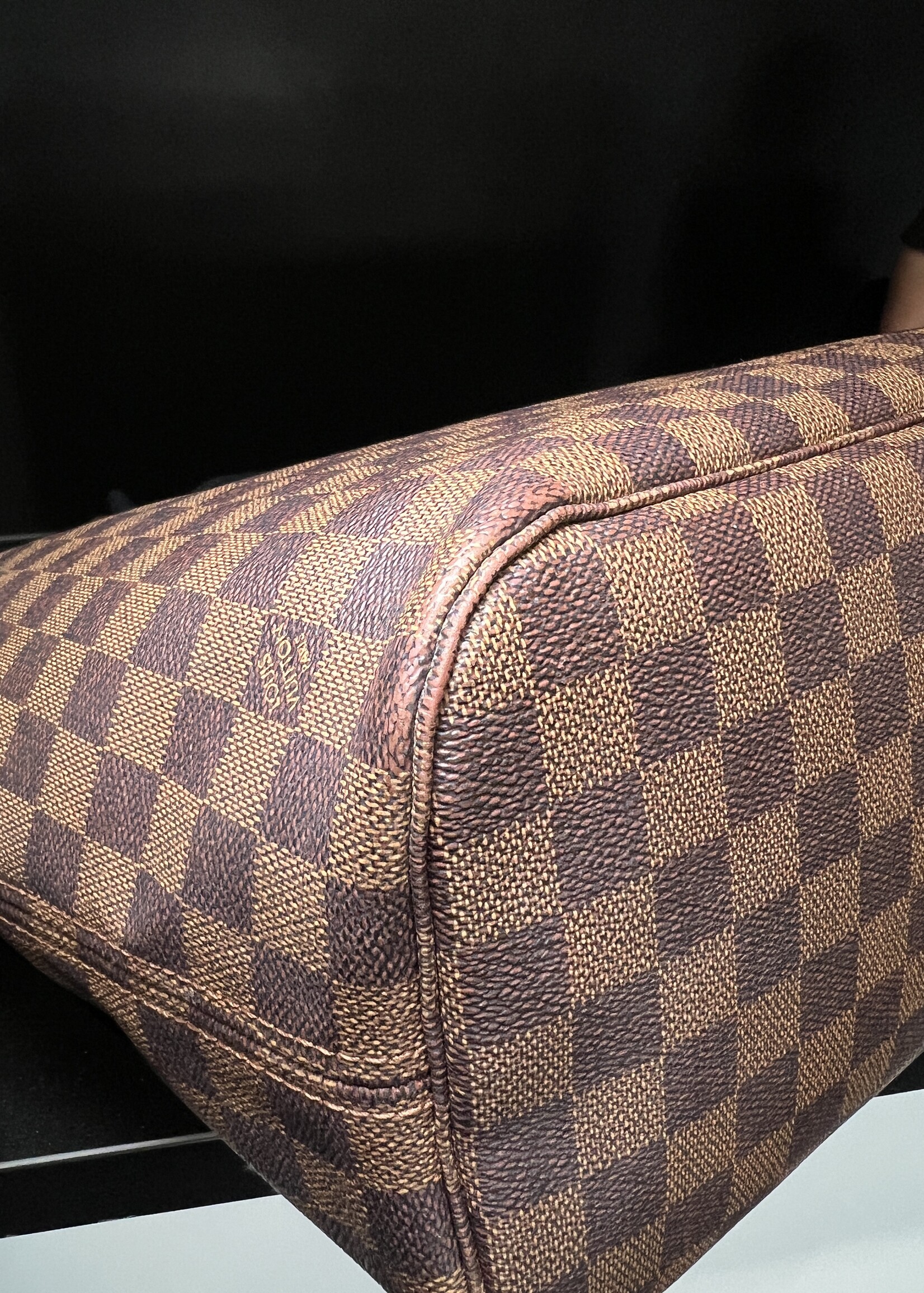 Louis Vuitton Louis Vuitton Neverfull MM Damier Ebene