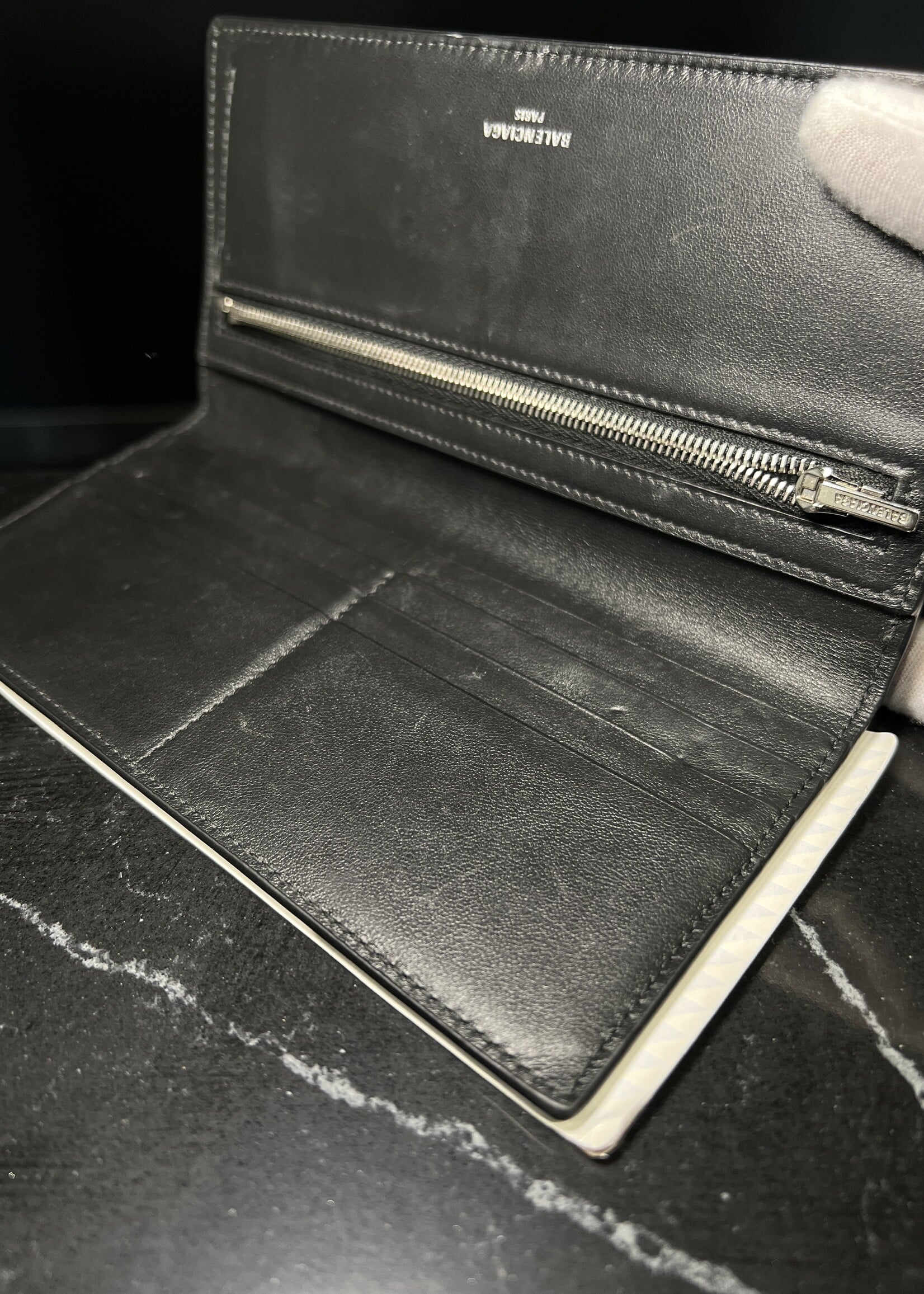 Balenciaga Balenciaga Logo Passport Holder