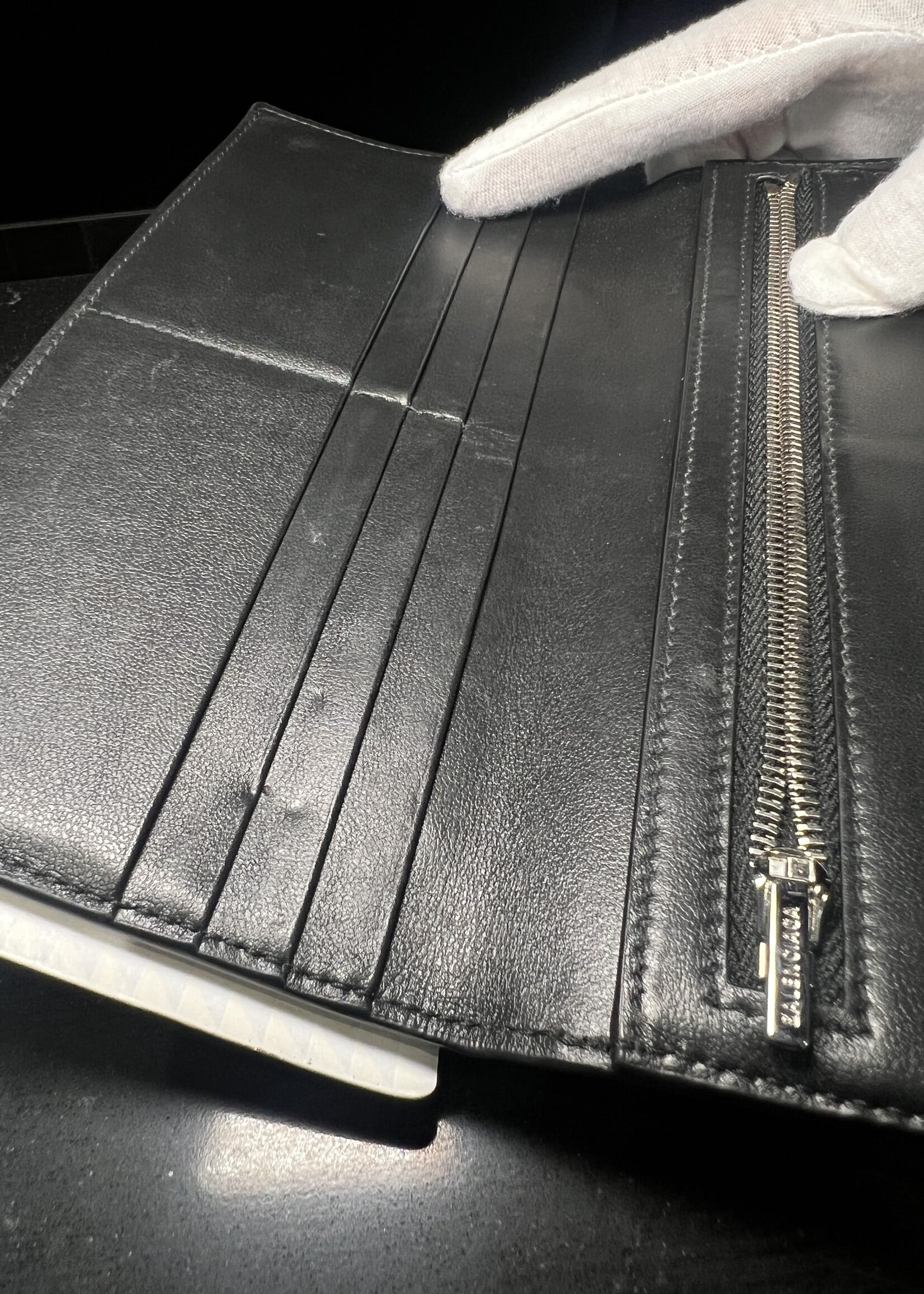 Balenciaga Balenciaga Logo Passport Holder
