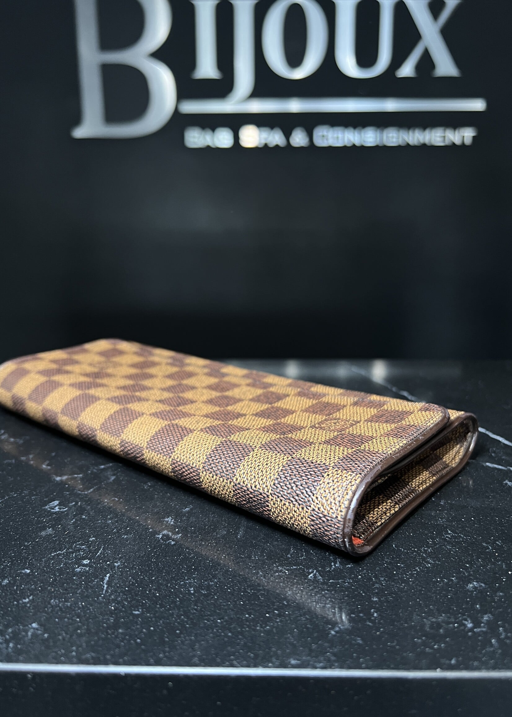 Louis Vuitton Louis Vuitton Pochette Twin GM Damier Ebene