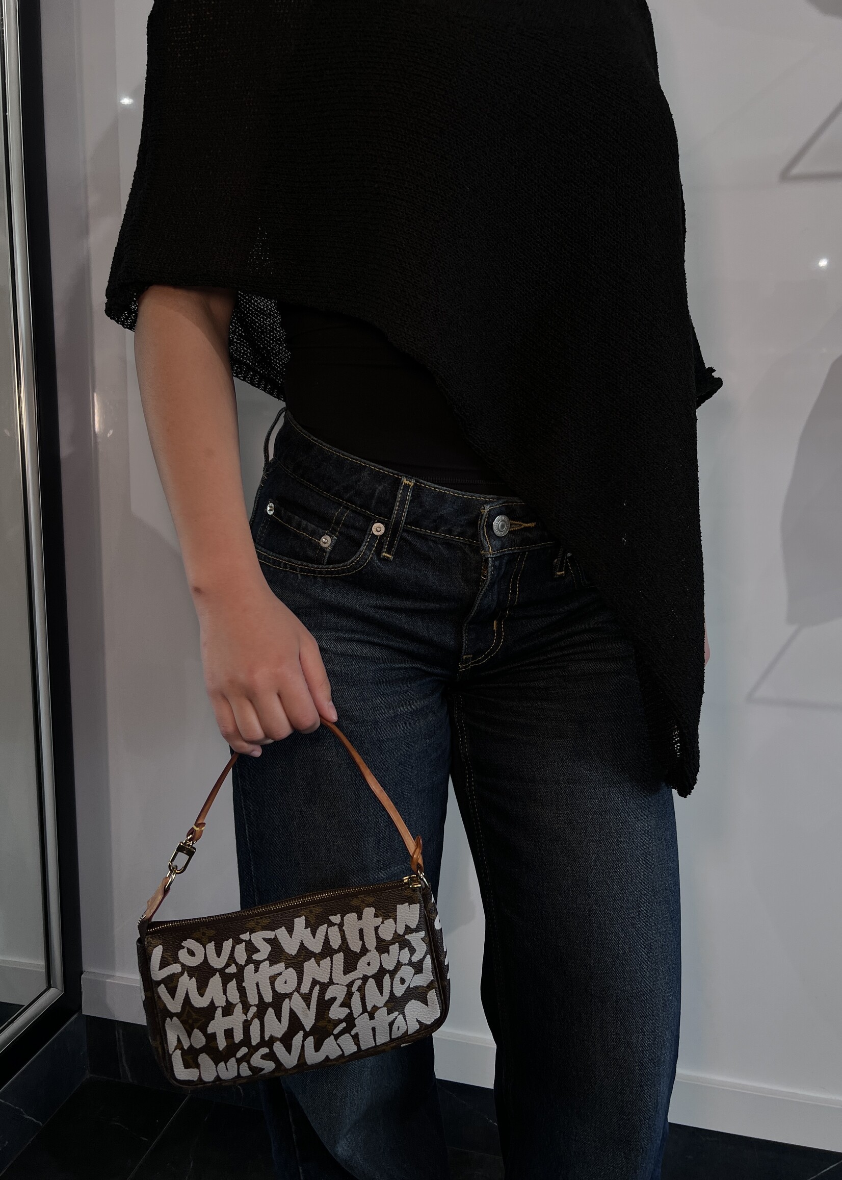 Louis Vuitton SOLD - Louis Vuitton Monogram Graffiti Pochette Accessoires