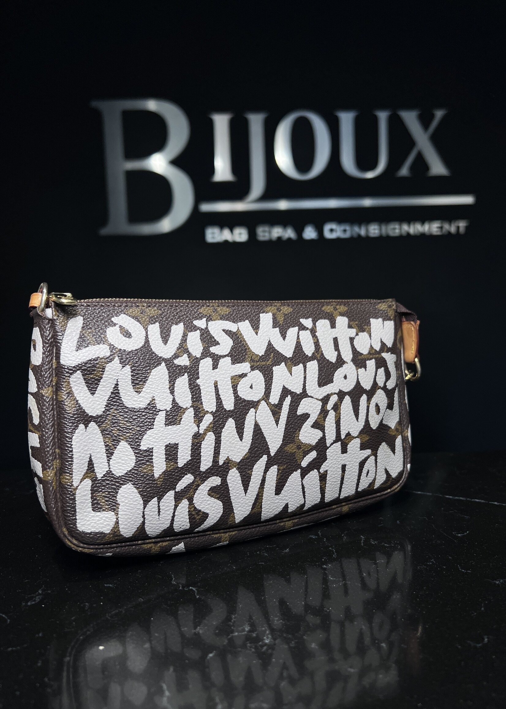 Louis Vuitton SOLD - Louis Vuitton Monogram Graffiti Pochette Accessoires