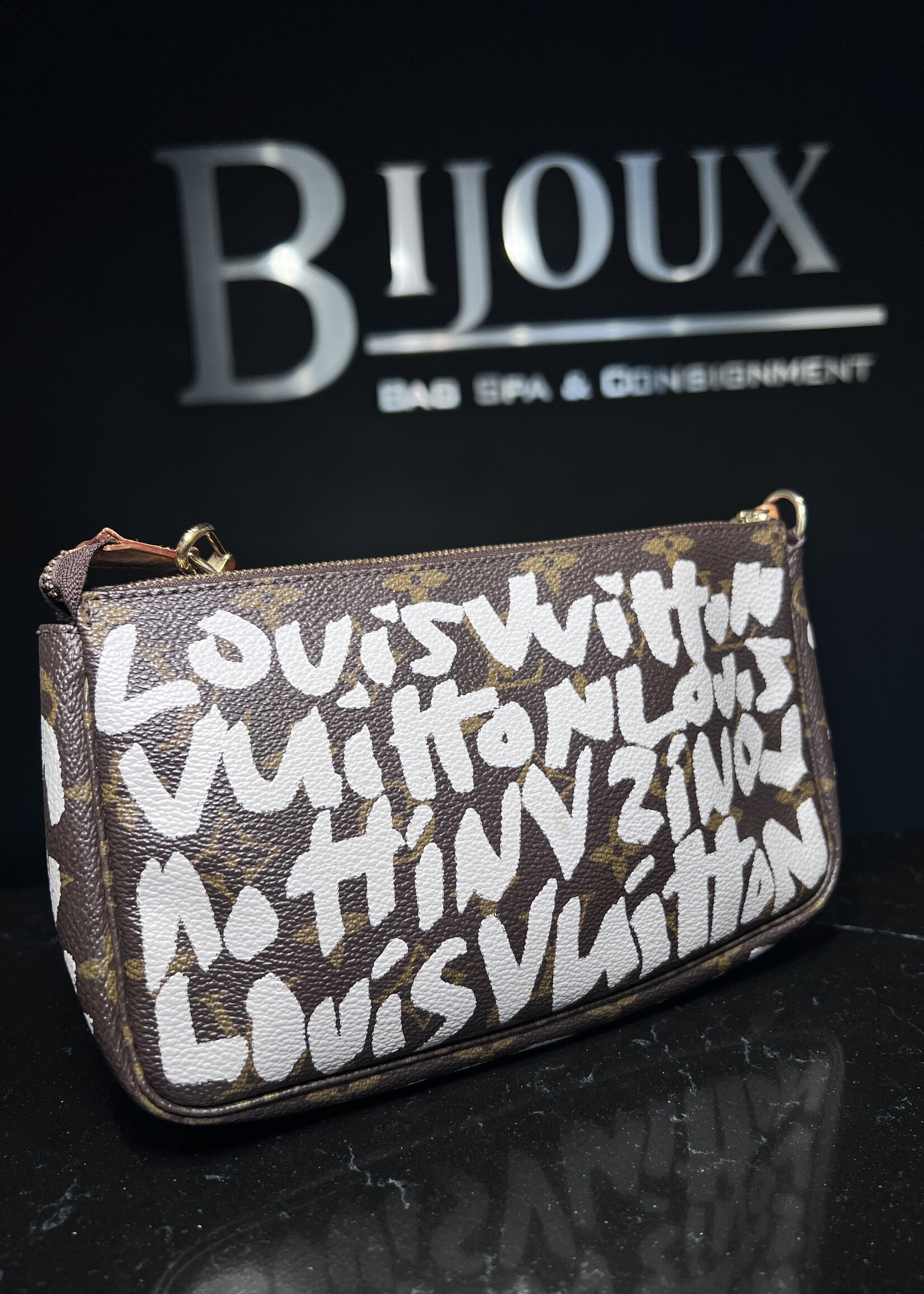 Louis Vuitton SOLD - Louis Vuitton Monogram Graffiti Pochette Accessoires