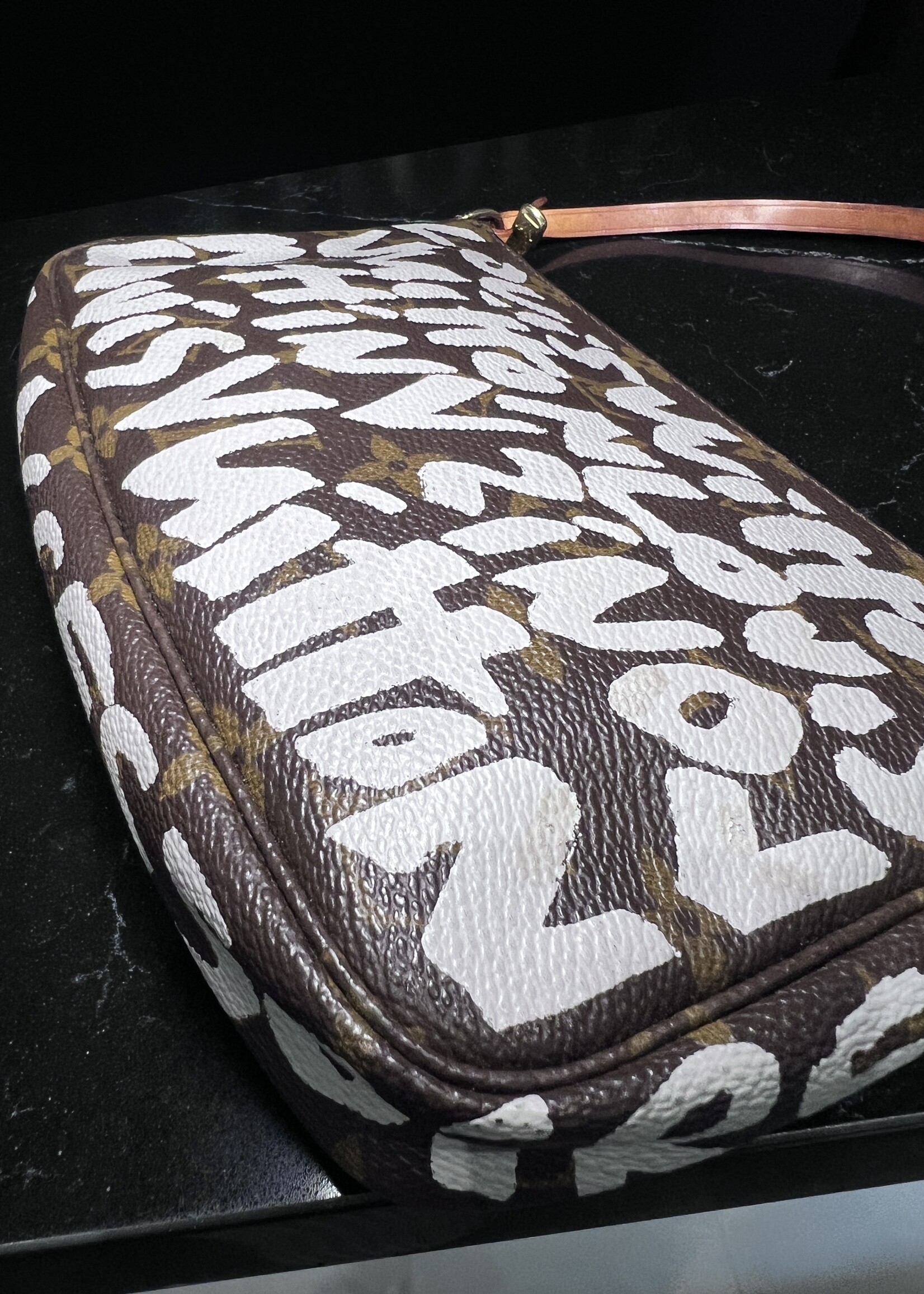 Louis Vuitton SOLD - Louis Vuitton Monogram Graffiti Pochette Accessoires