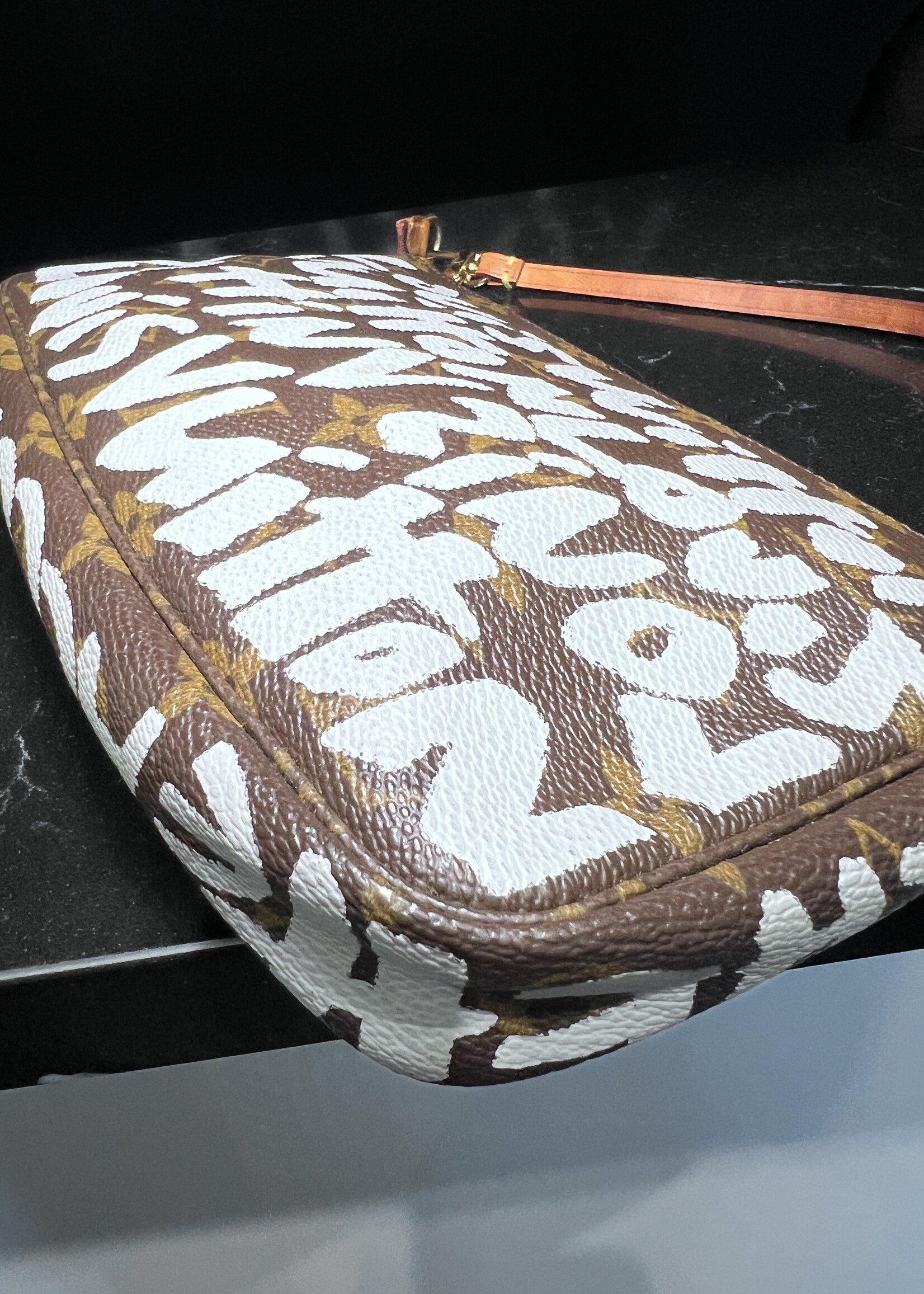 Louis Vuitton SOLD - Louis Vuitton Monogram Graffiti Pochette Accessoires