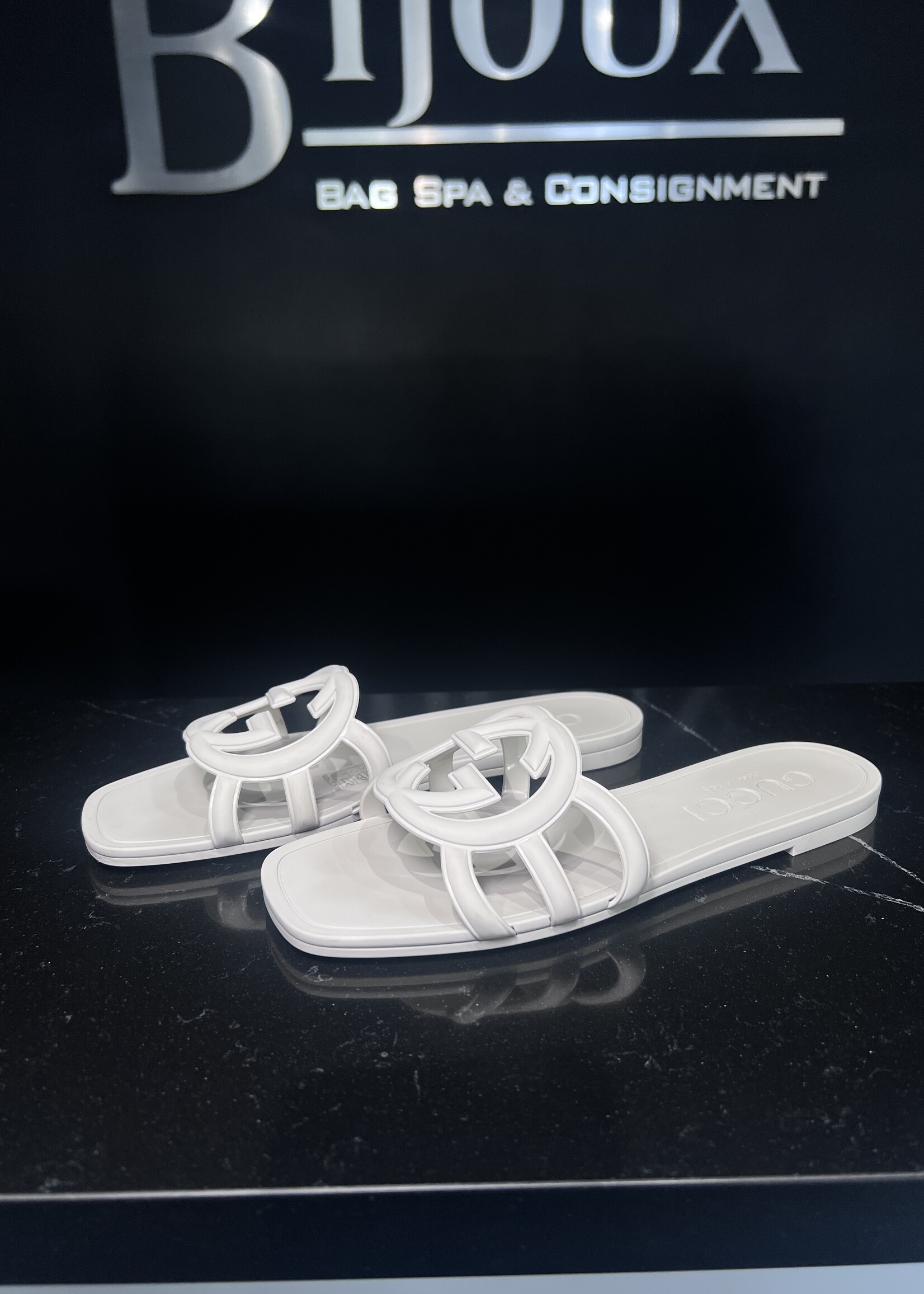 Gucci Gucci Interlocking G Slide Sandals -38