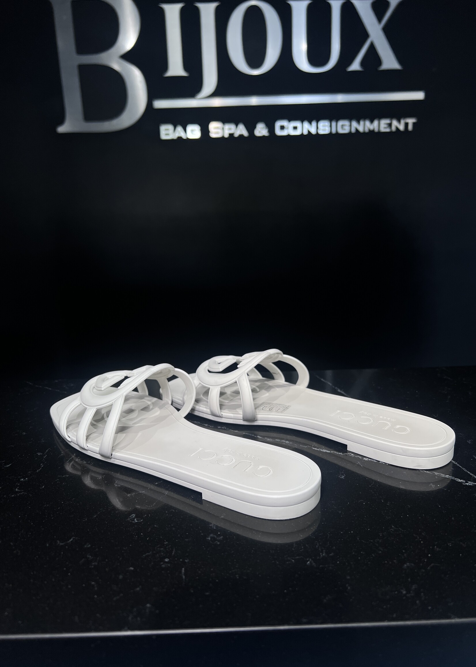Gucci Gucci Interlocking G Slide Sandals -38
