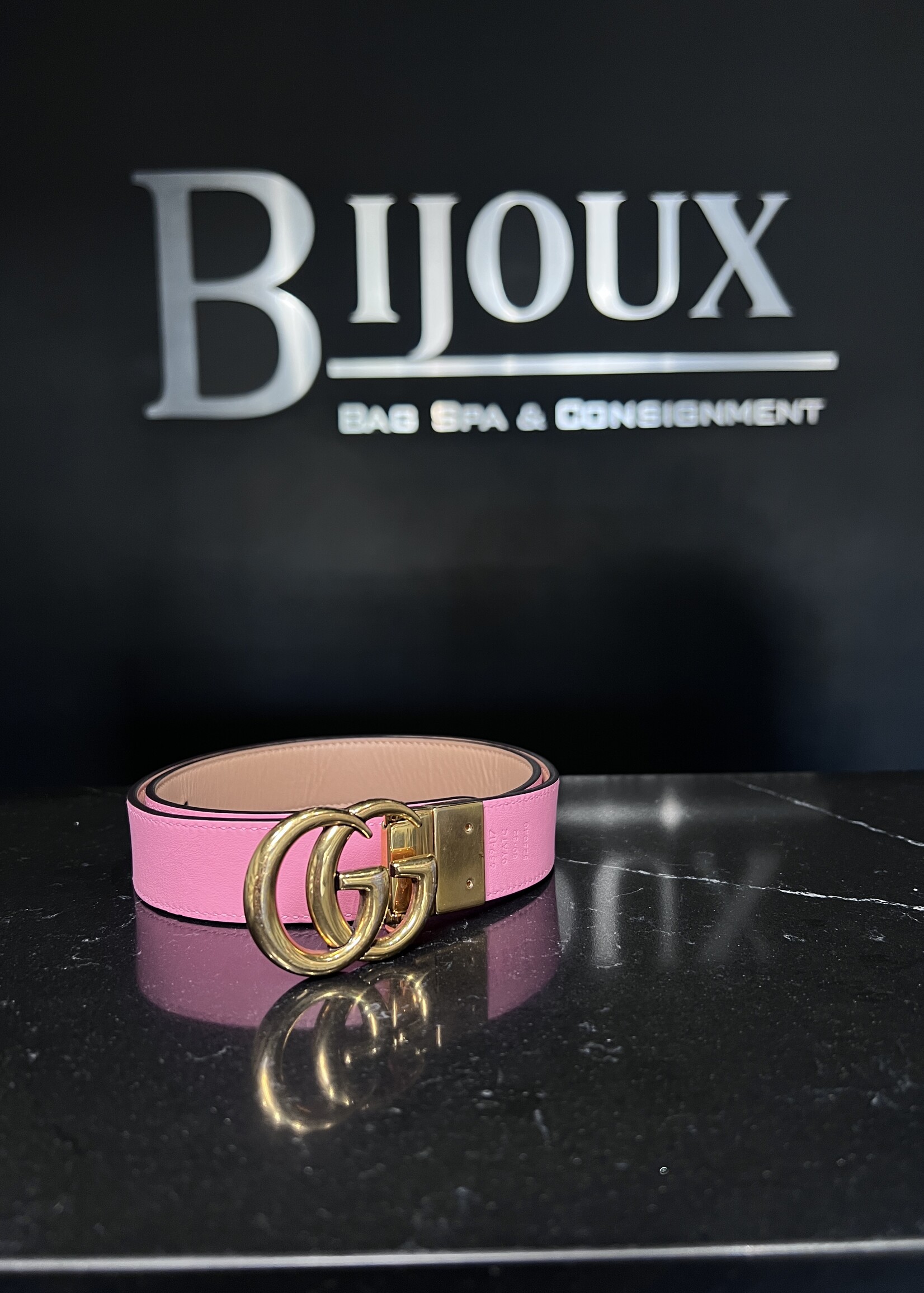 Gucci SOLD- Gucci Marmont Reversible Belt