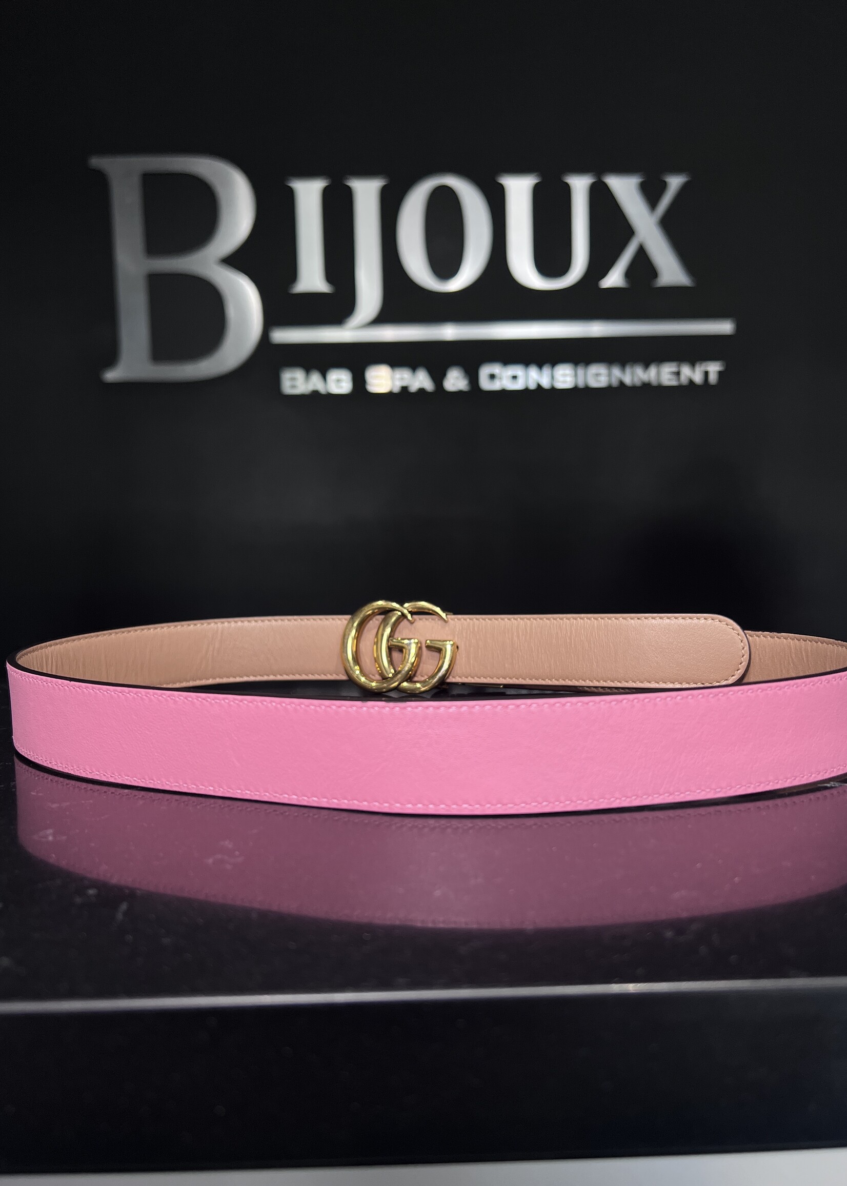 Gucci SOLD- Gucci Marmont Reversible Belt