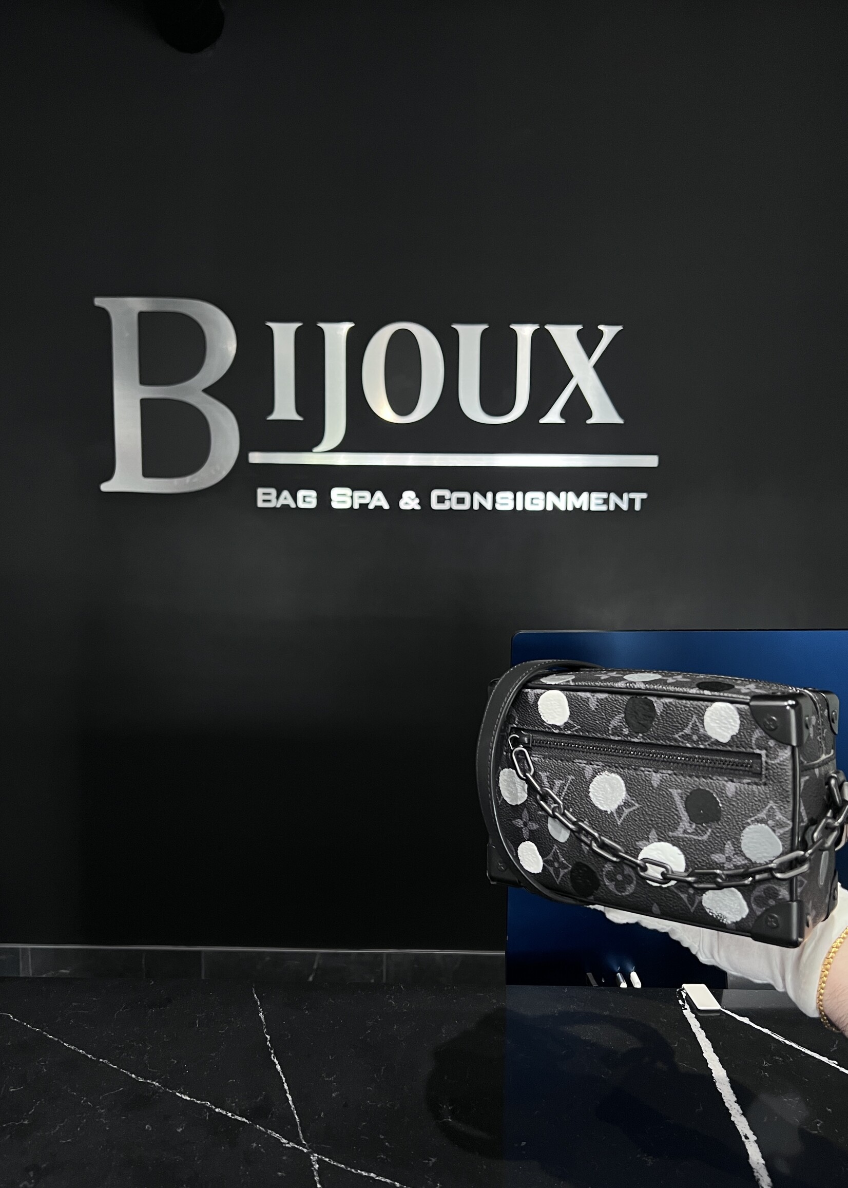 Louis Vuitton Louis Vuitton X Yayoi Kusama Mini Soft Trunk