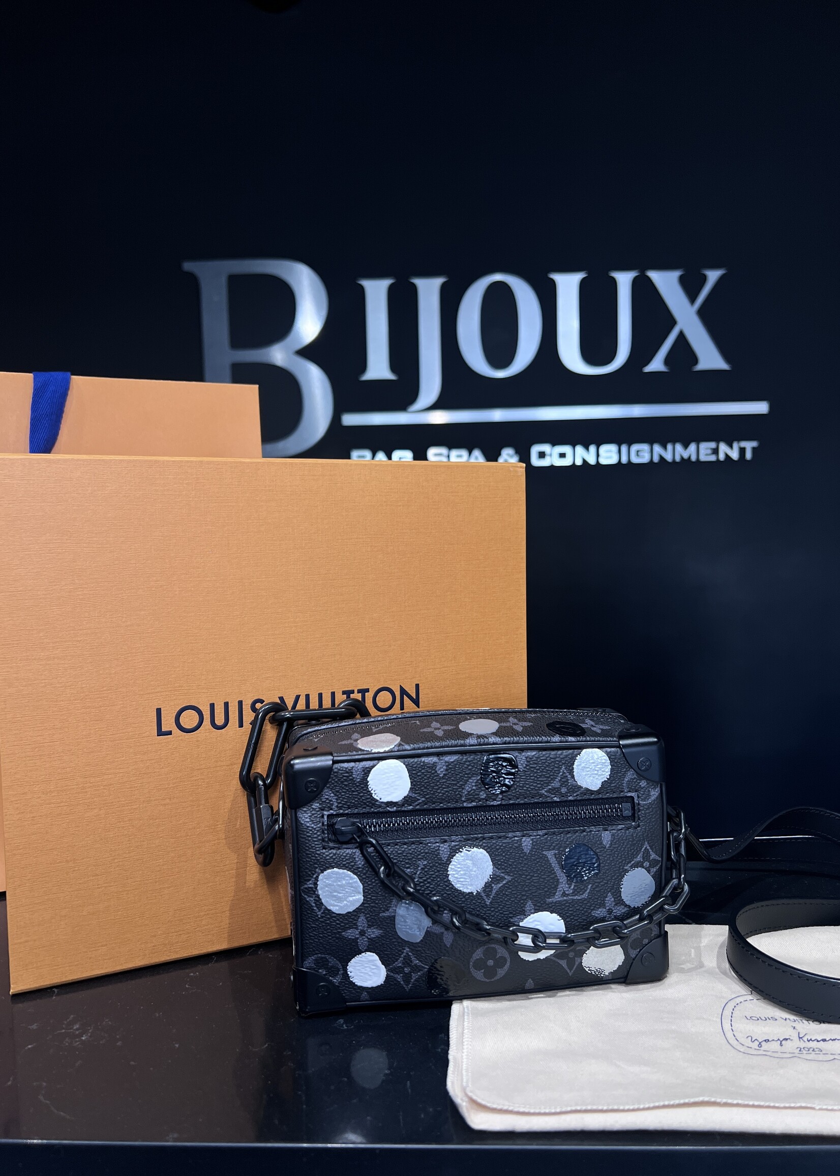 Louis Vuitton Louis Vuitton X Yayoi Kusama Mini Soft Trunk