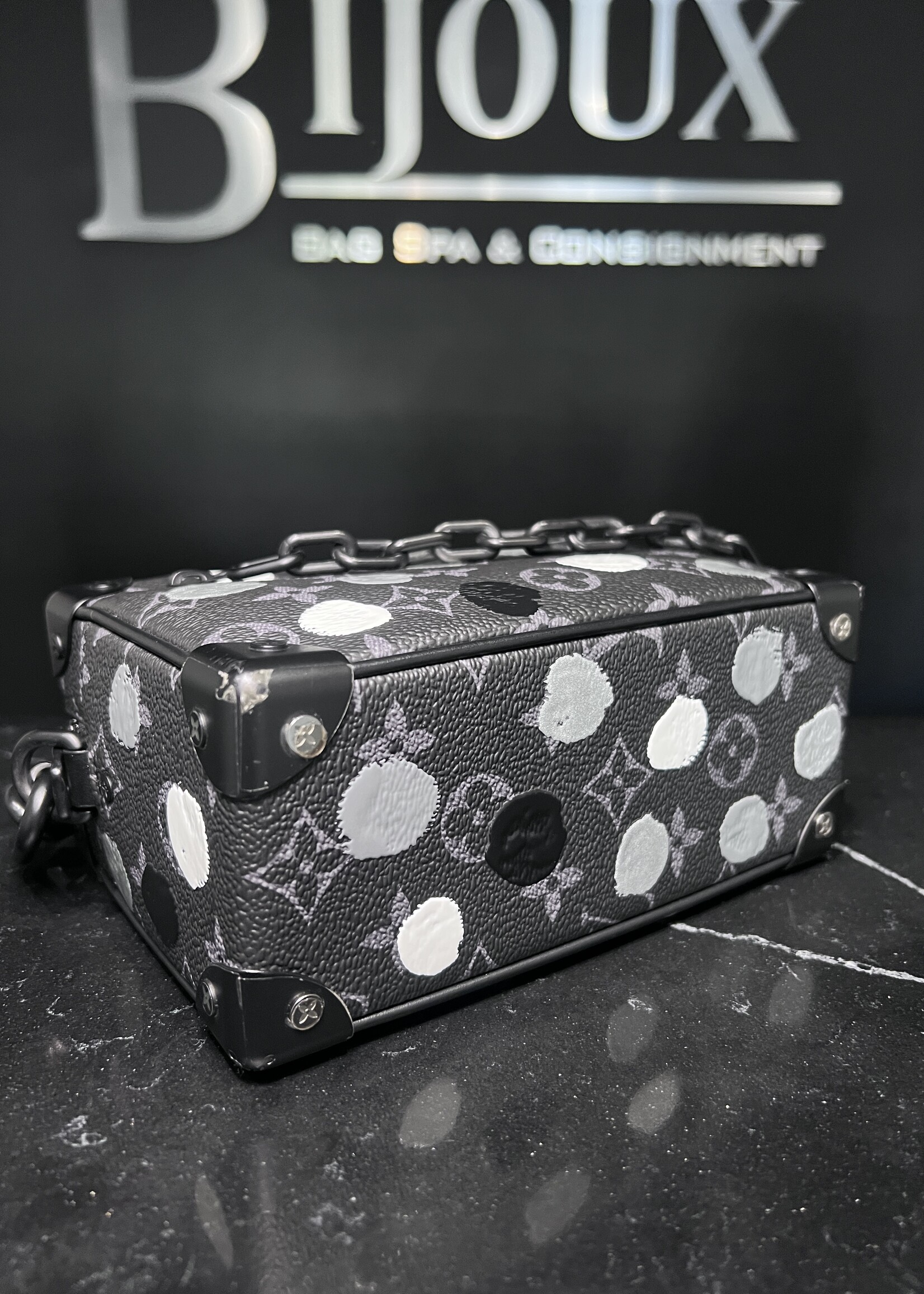 Louis Vuitton Louis Vuitton X Yayoi Kusama Mini Soft Trunk