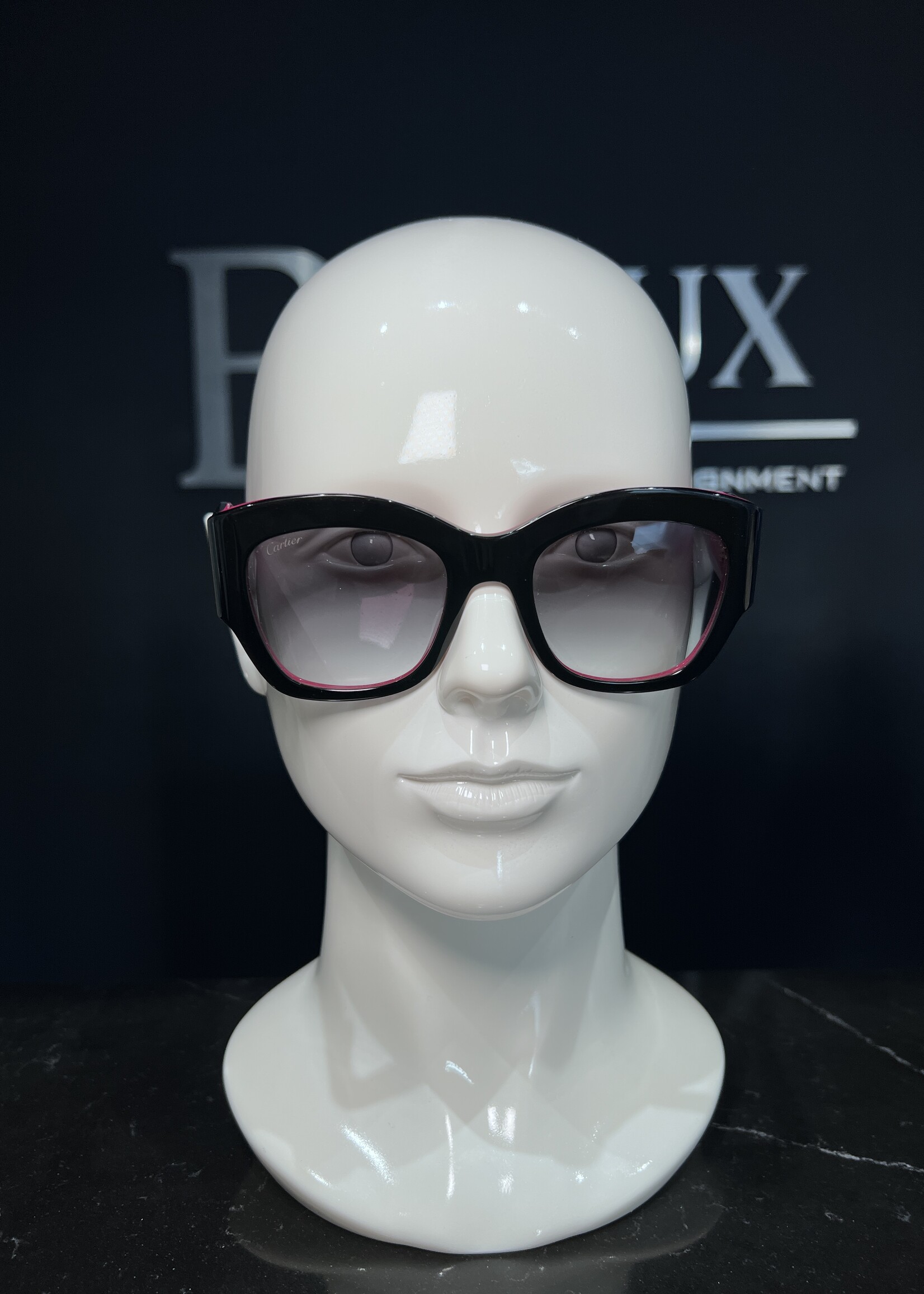 Cartier SOLD - Cartier C-Cat Eye Sunglasses CT03045