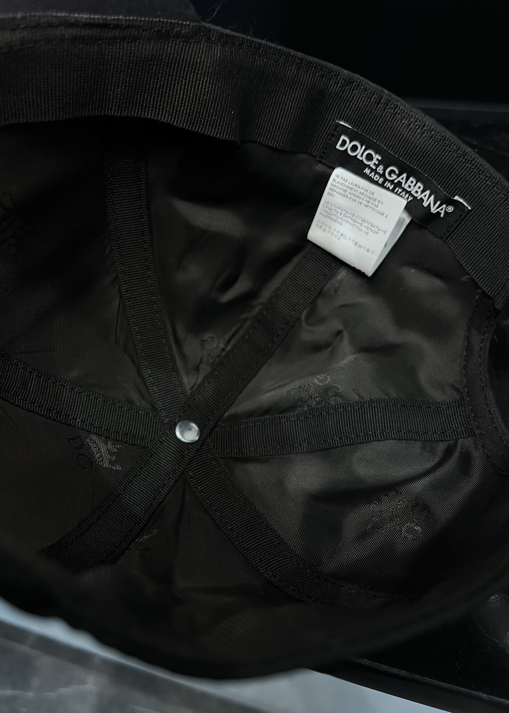 Dolce & Gabbana Dolce & Gabbana Cotton Baseball Cap