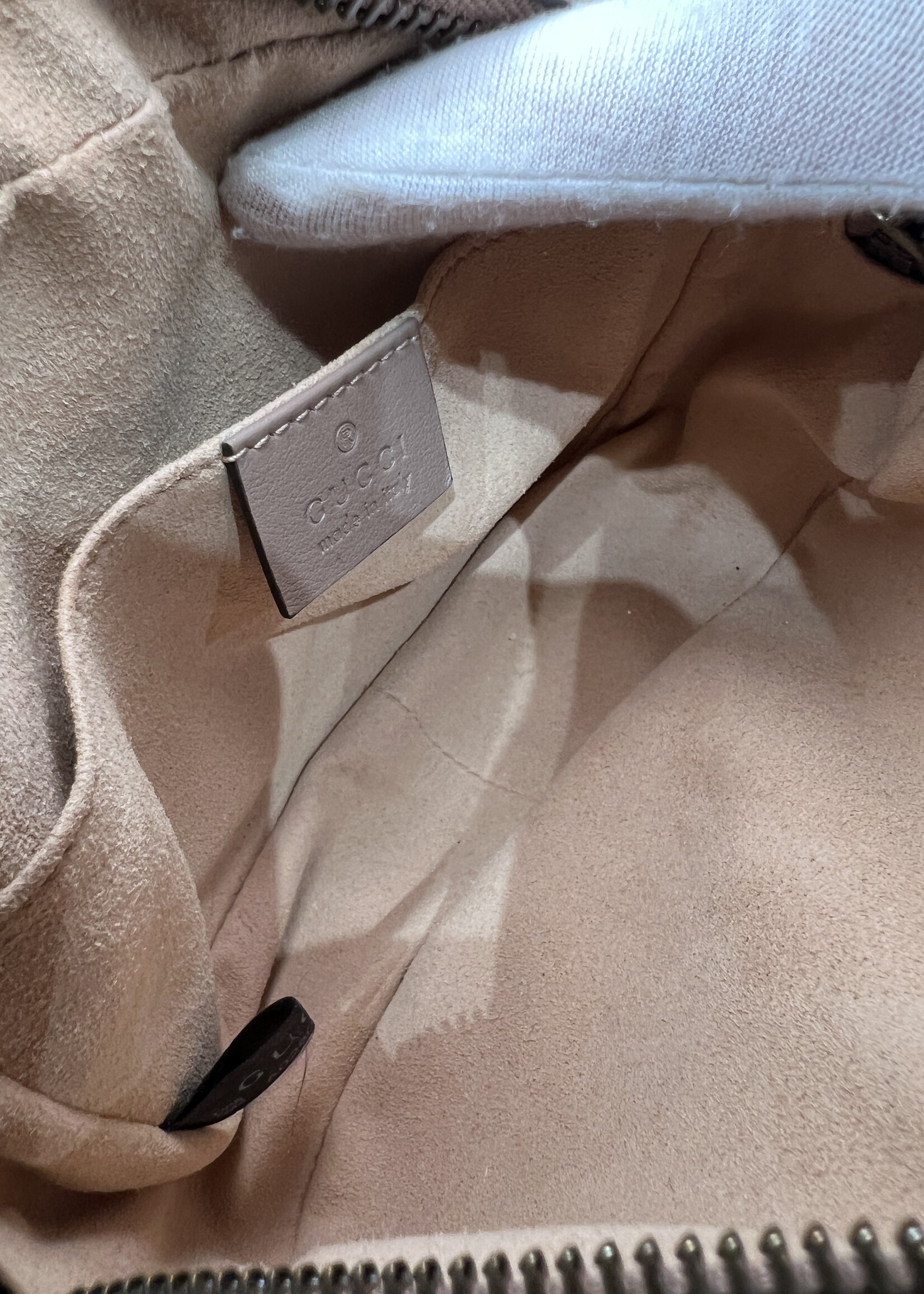 Gucci SOLD- Gucci Matelasse Mini GG Marmont Beige Crossbody
