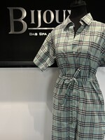 Burberry Burberry London Vintage Plaid Shirt Dress - US 2