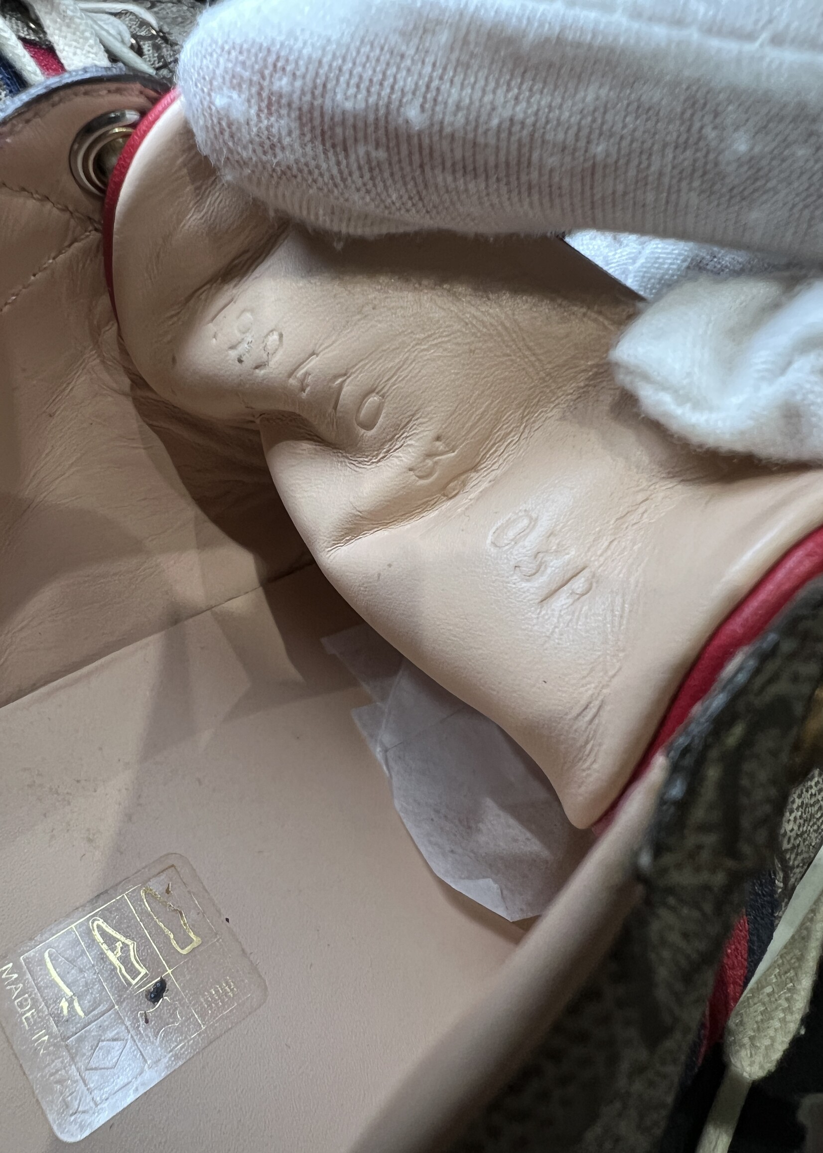 Gucci Gucci Monogram Canvas Ace Sneaker - 36.5