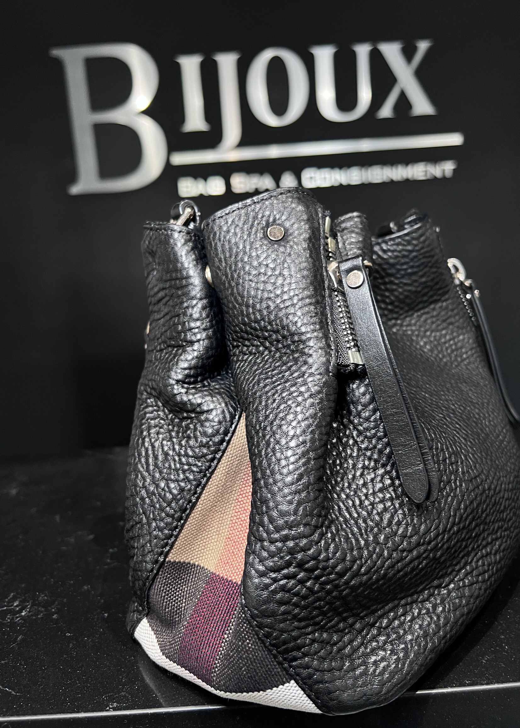 Burberry SOLD - Burberry Calfskin Medium Maidstone