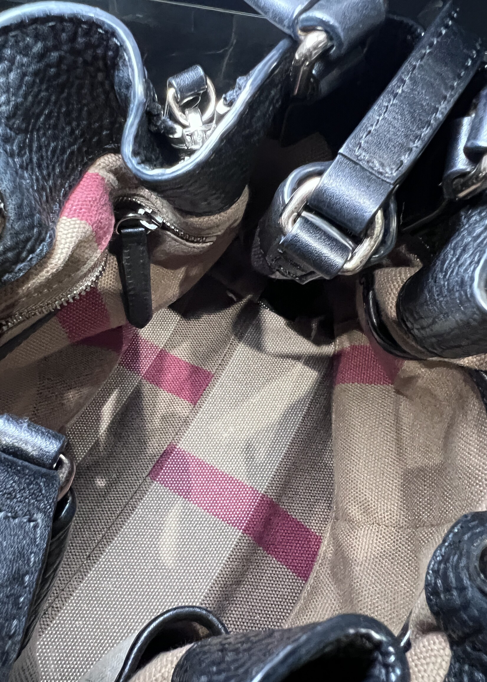 Burberry SOLD - Burberry Calfskin Medium Maidstone