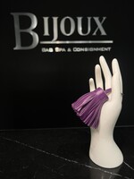 Hermes Hermes Purple Carmen Key Ring