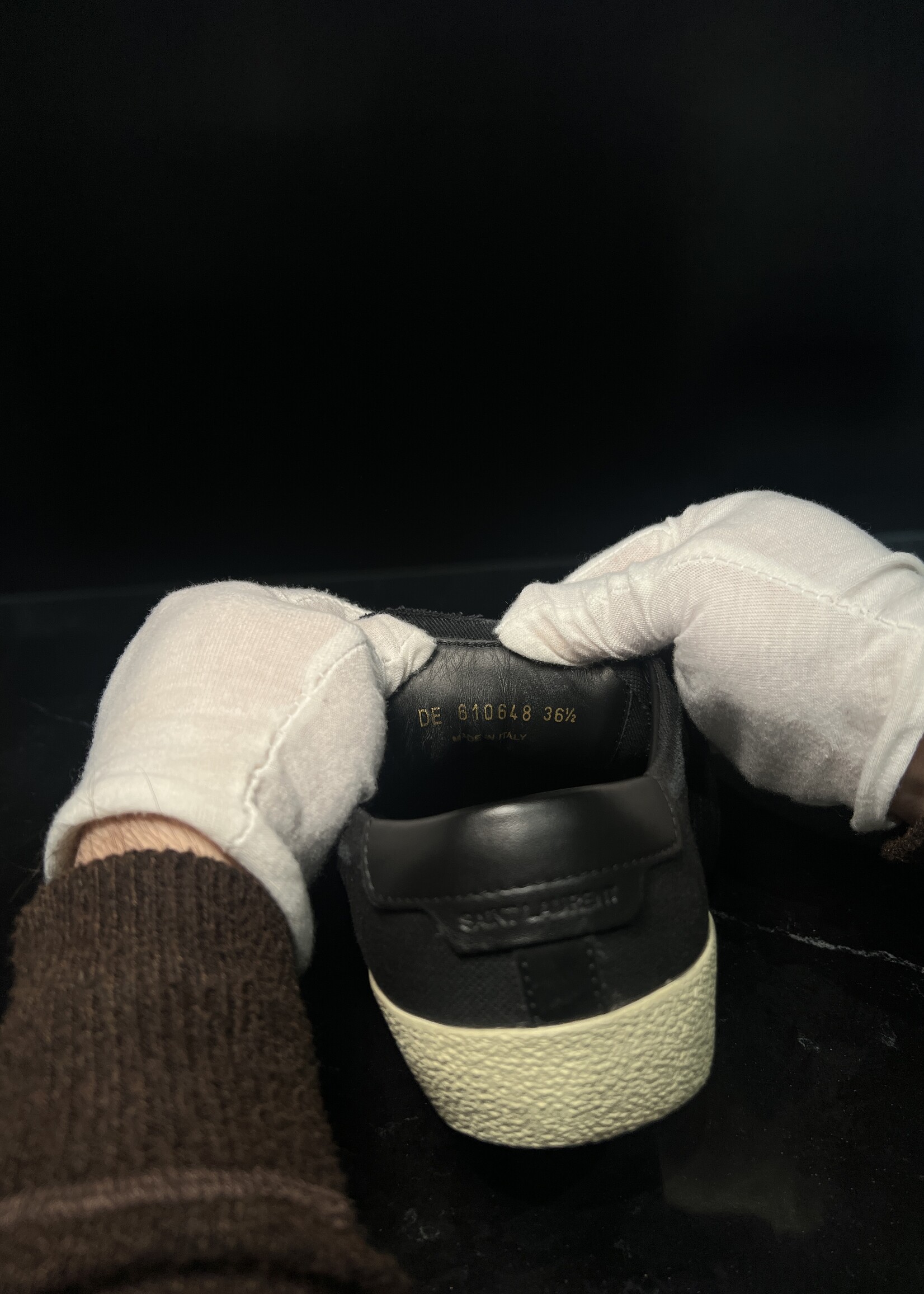 Saint Laurent Saint Laurent Court Sneakers -36.5