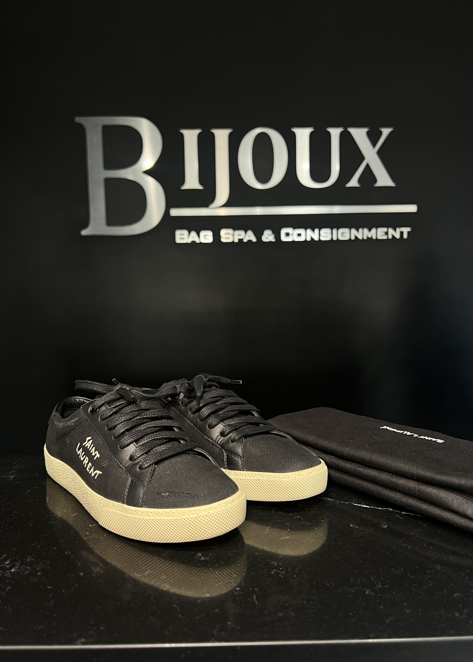 Saint Laurent Saint Laurent Court Sneakers -36.5