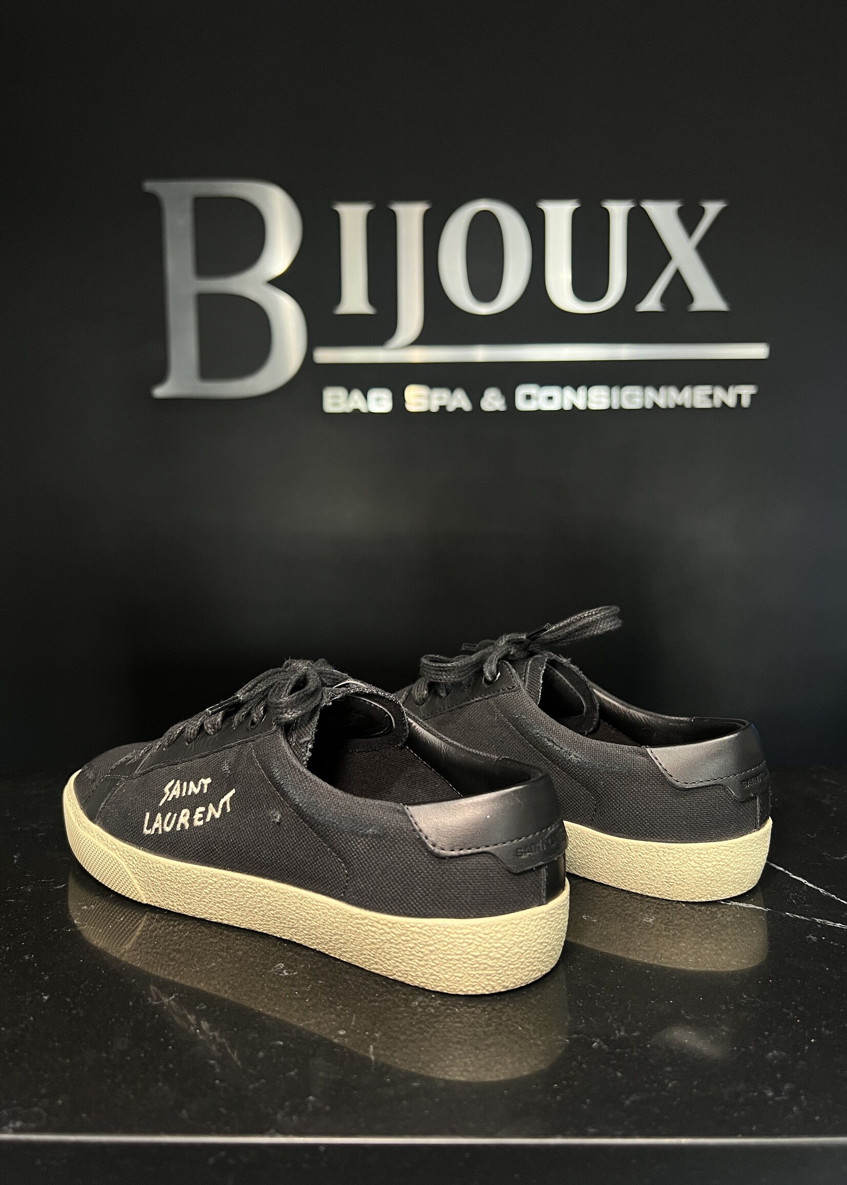 Saint Laurent Saint Laurent Court Sneakers -36.5